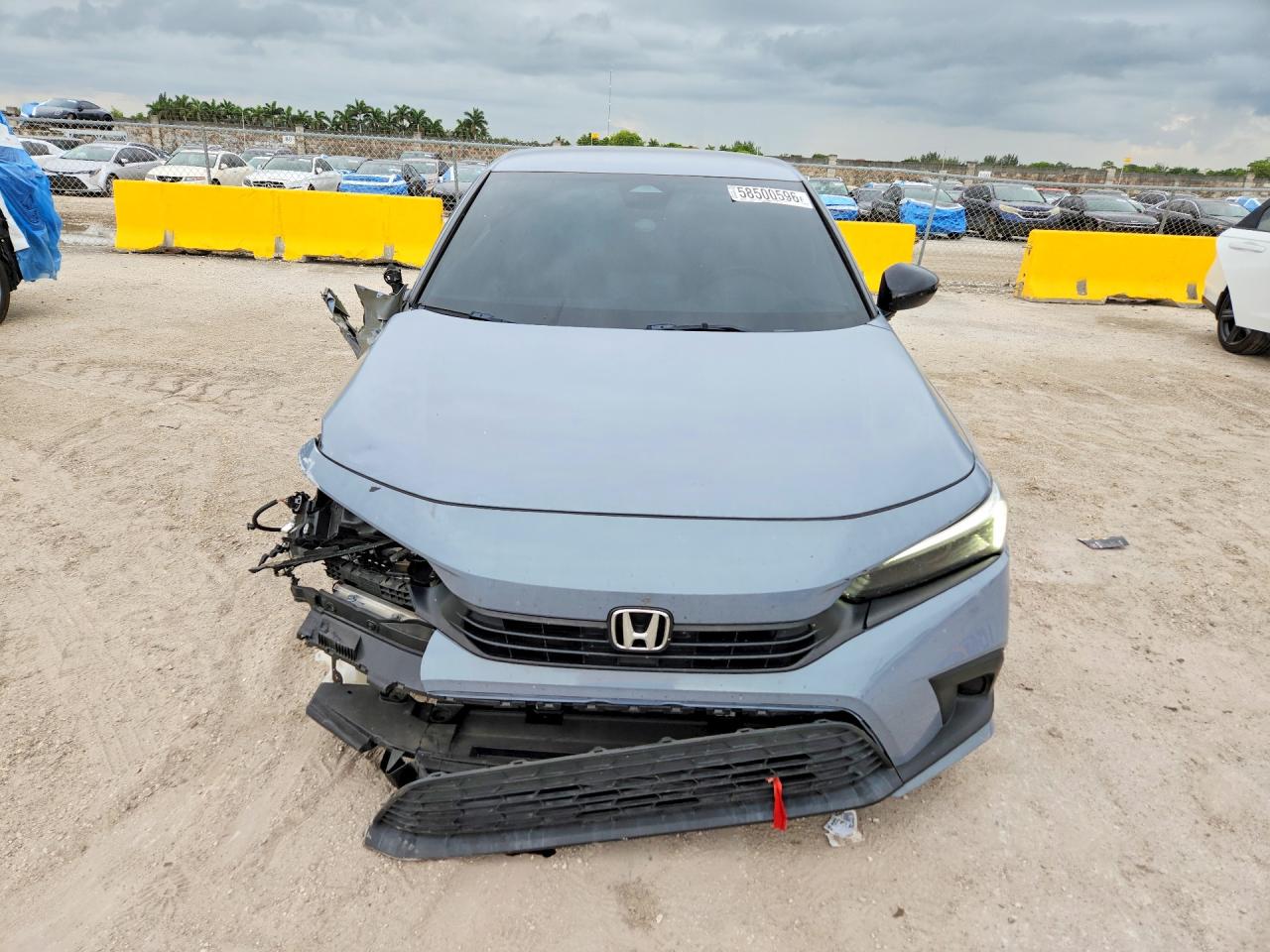 2024 Honda Civic Sport Gray vin: 2HGFE2F57RH522919