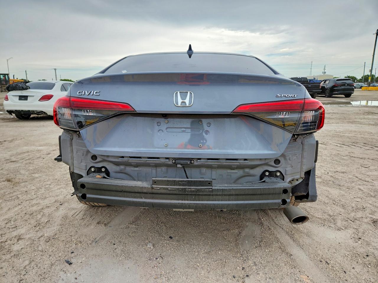 2024 Honda Civic Sport Gray vin: 2HGFE2F57RH522919