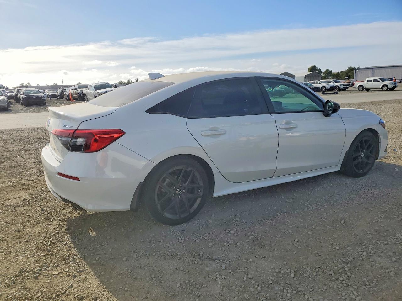 2024 Honda Civic Sport White vin: 2HGFE2F57RH529045