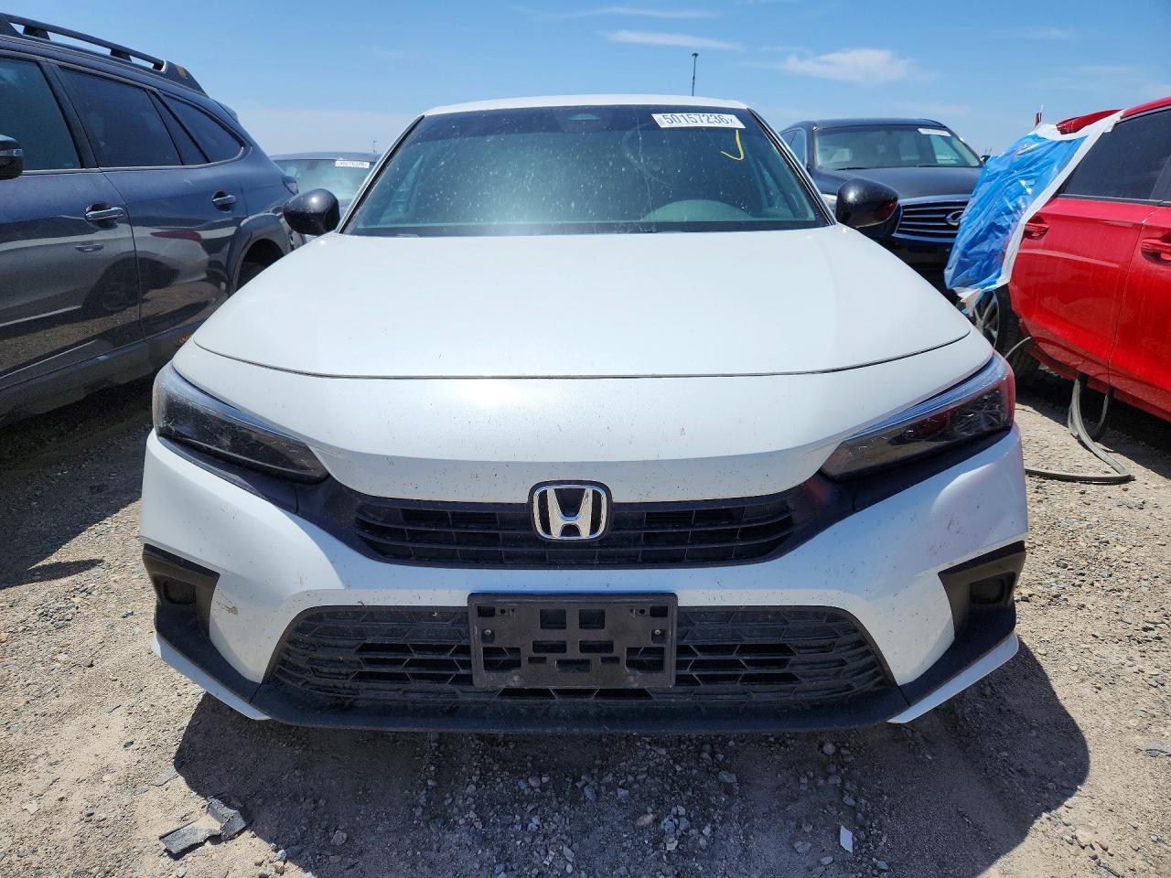 2024 Honda Civic Sport White vin: 2HGFE2F57RH529045