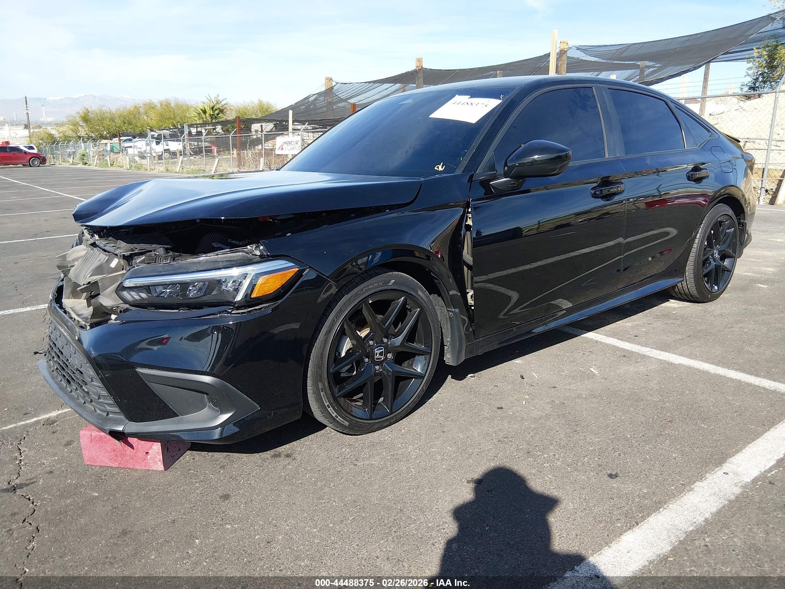 2024 Honda Civic Sport Black vin: 2HGFE2F57RH550347