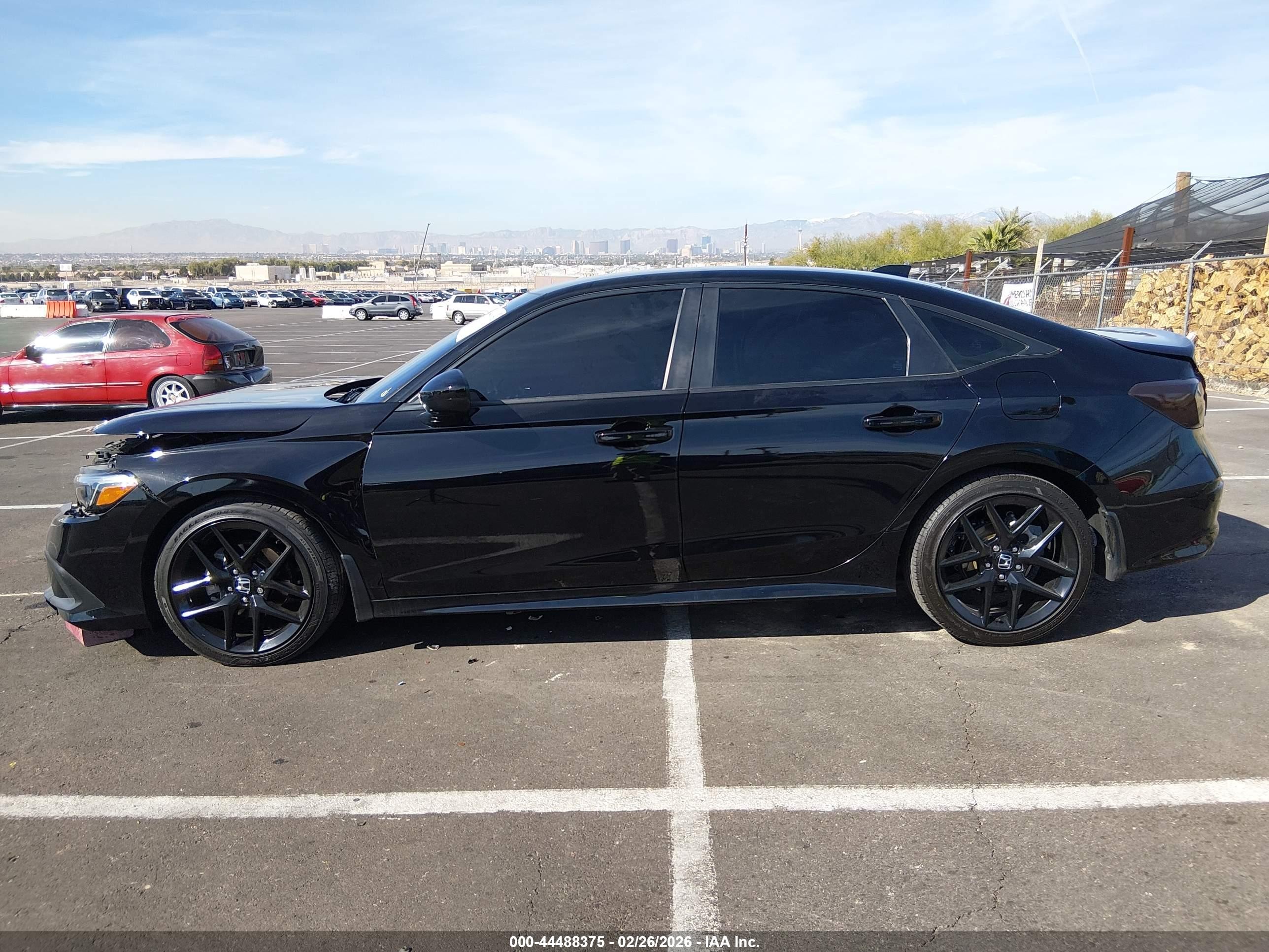 2024 Honda Civic Sport Black vin: 2HGFE2F57RH550347