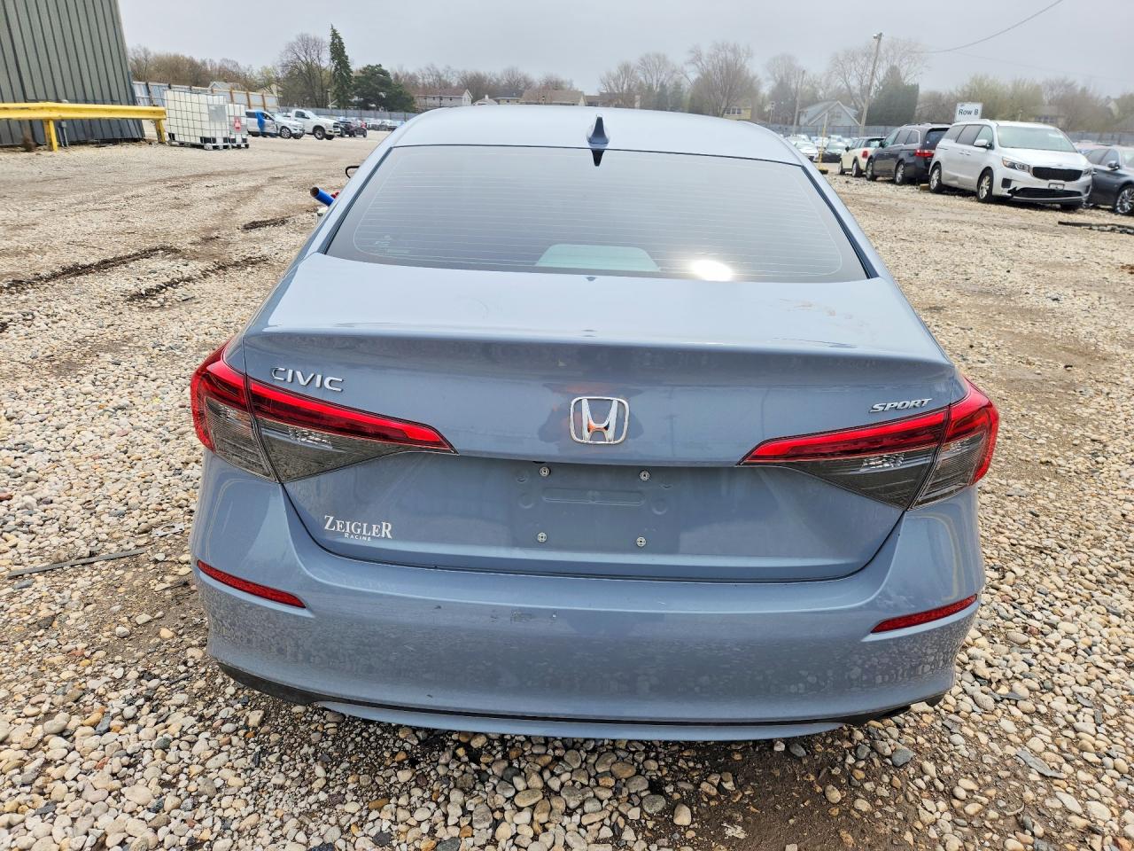 2024 Honda Civic Sport Gray vin: 2HGFE2F57RH555676