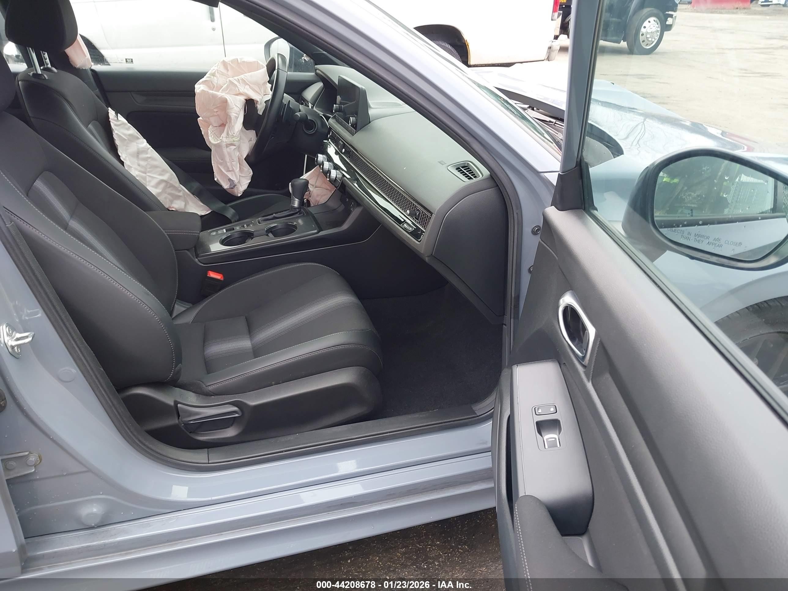 2024 Honda Civic Sport Light Blue vin: 2HGFE2F57RH585471