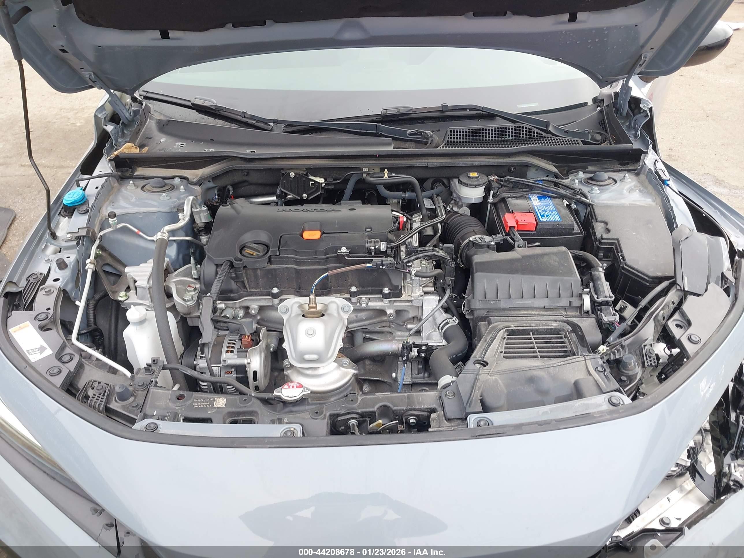 2024 Honda Civic Sport Light Blue vin: 2HGFE2F57RH585471