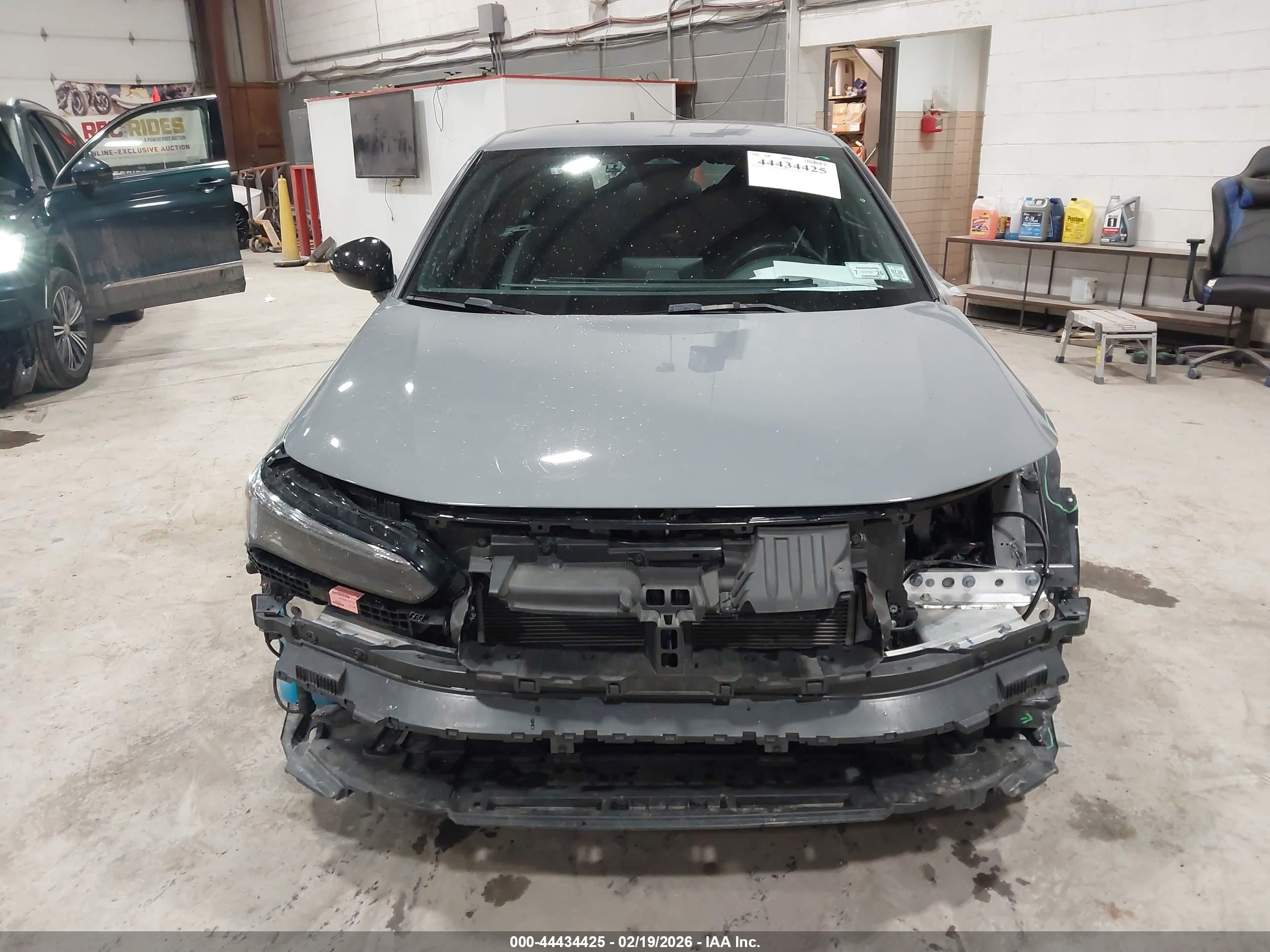 2025 Honda Civic Sport Gray vin: 2HGFE2F57SH506015