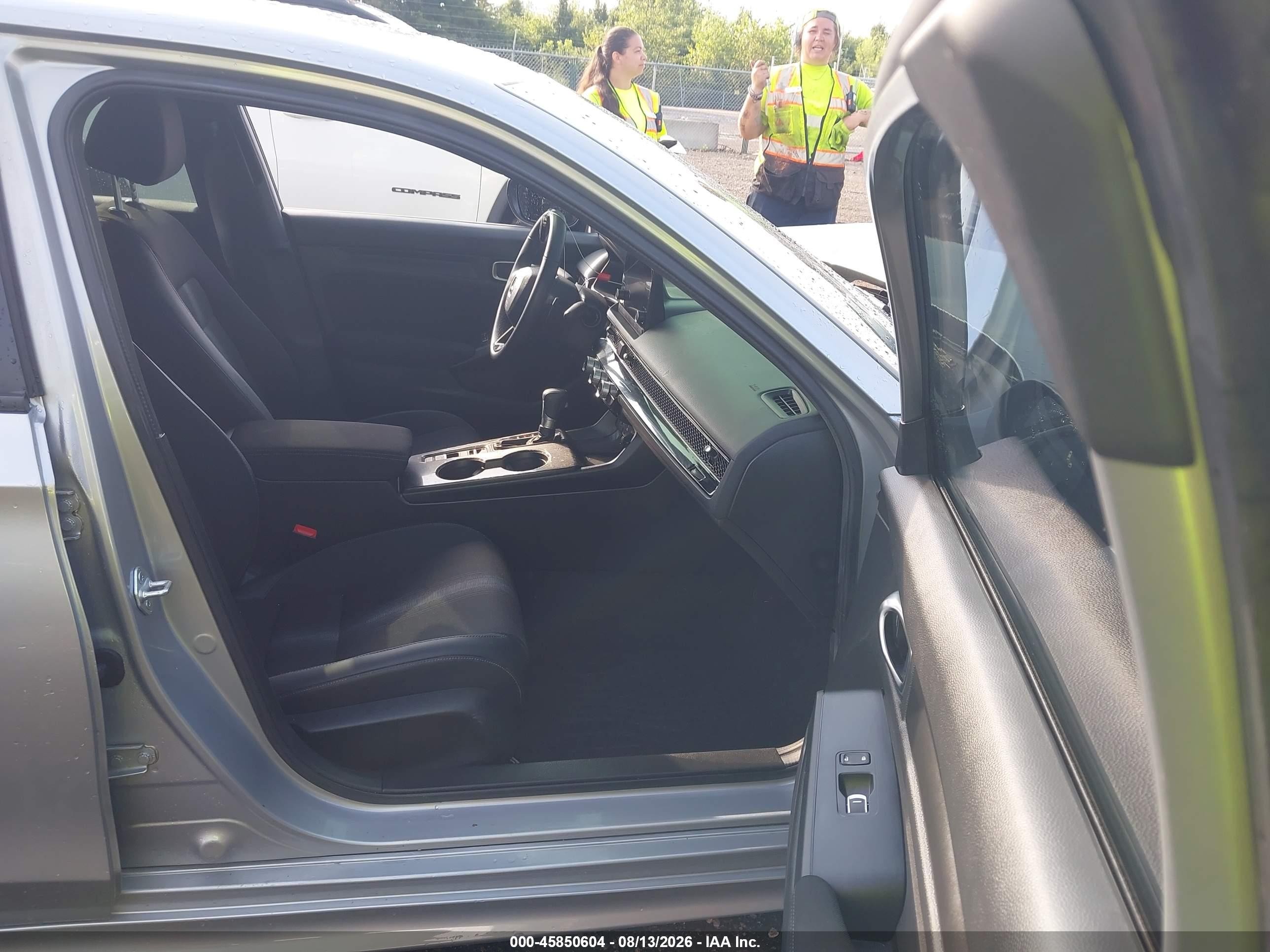 2025 Honda Civic Sport Silver vin: 2HGFE2F57SH532677