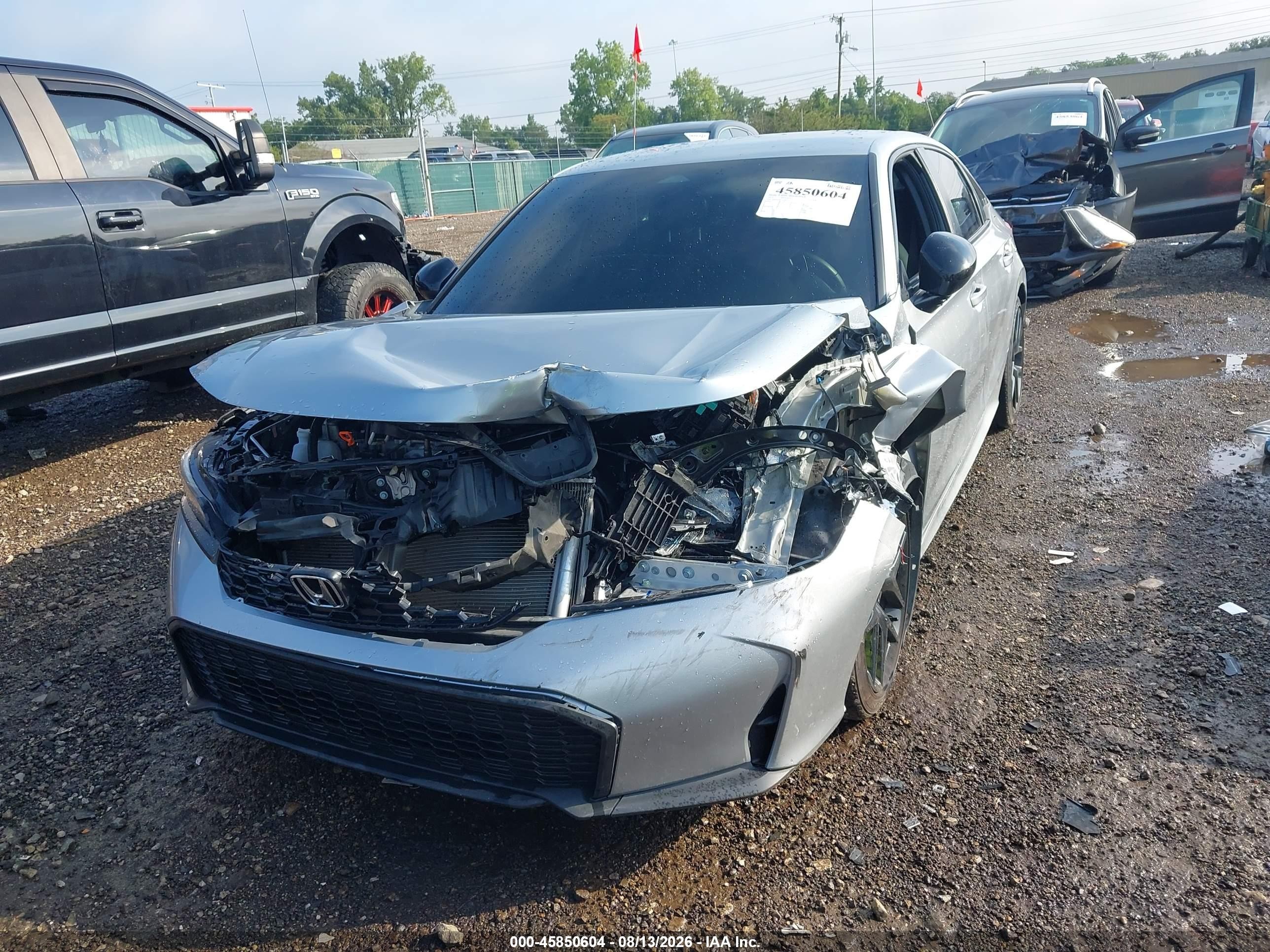 2025 Honda Civic Sport Silver vin: 2HGFE2F57SH532677