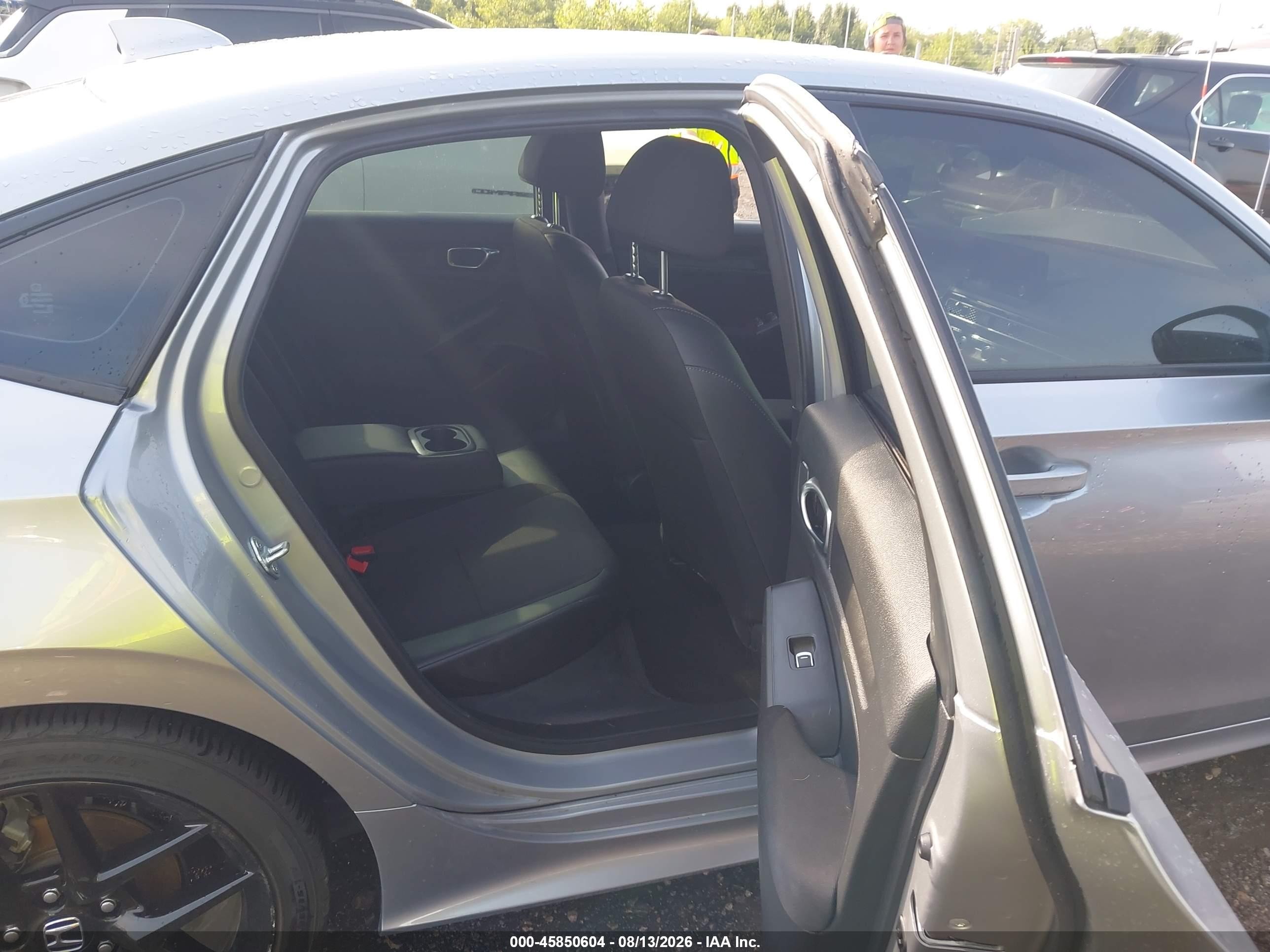2025 Honda Civic Sport Silver vin: 2HGFE2F57SH532677