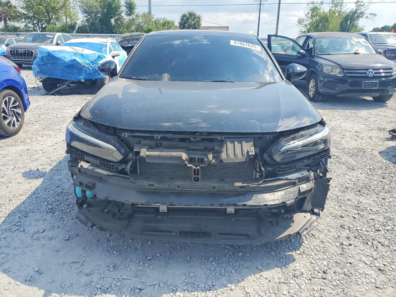 2025 Honda Civic Sport Черный vin: 2HGFE2F57SH572483