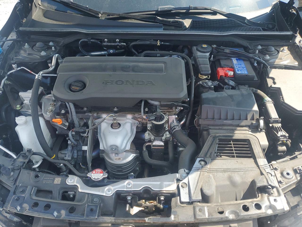 2025 Honda Civic Sport Черный vin: 2HGFE2F57SH572483