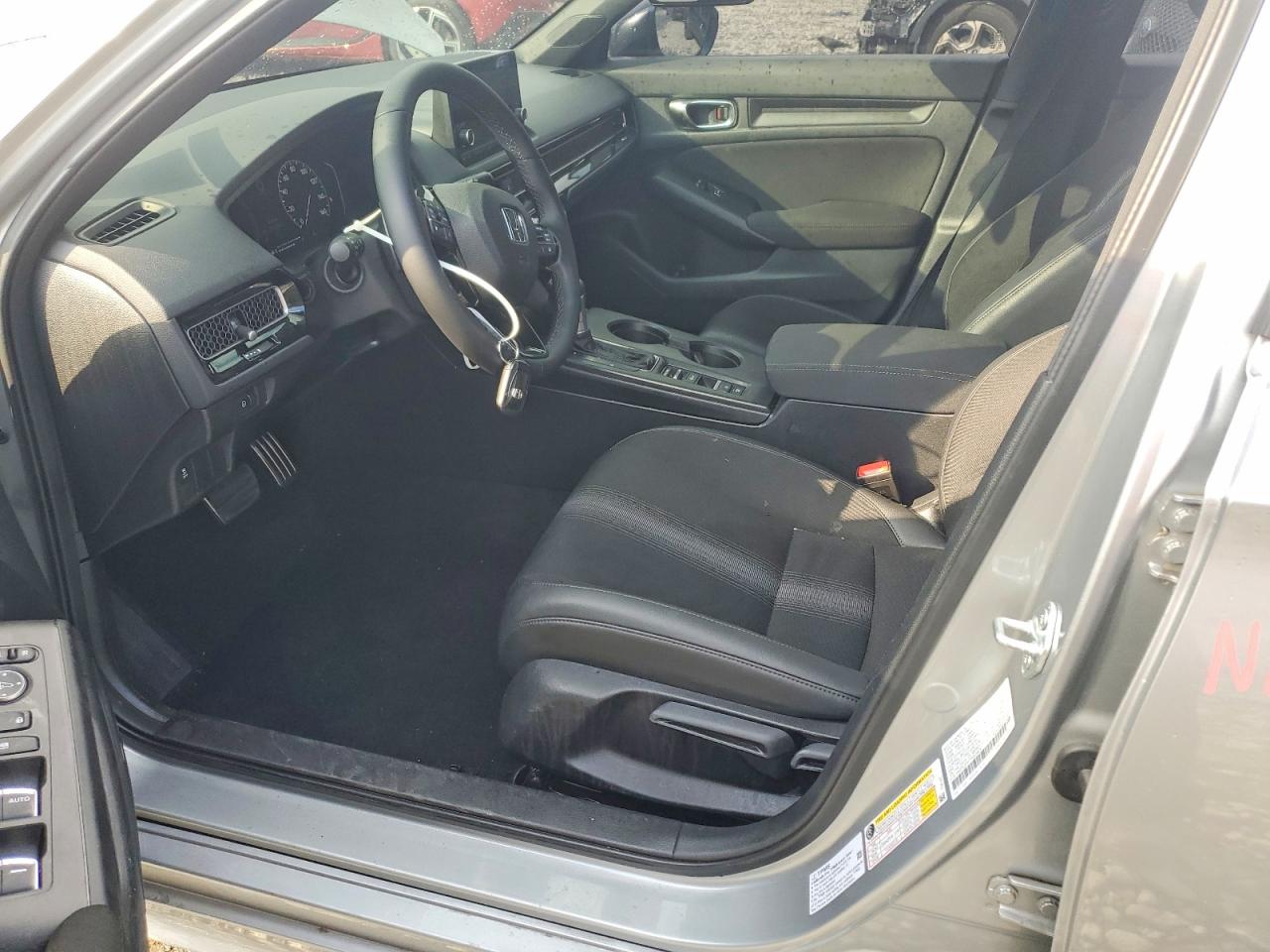 2026 Honda Civic Sport Silver vin: 2HGFE2F57TH523804