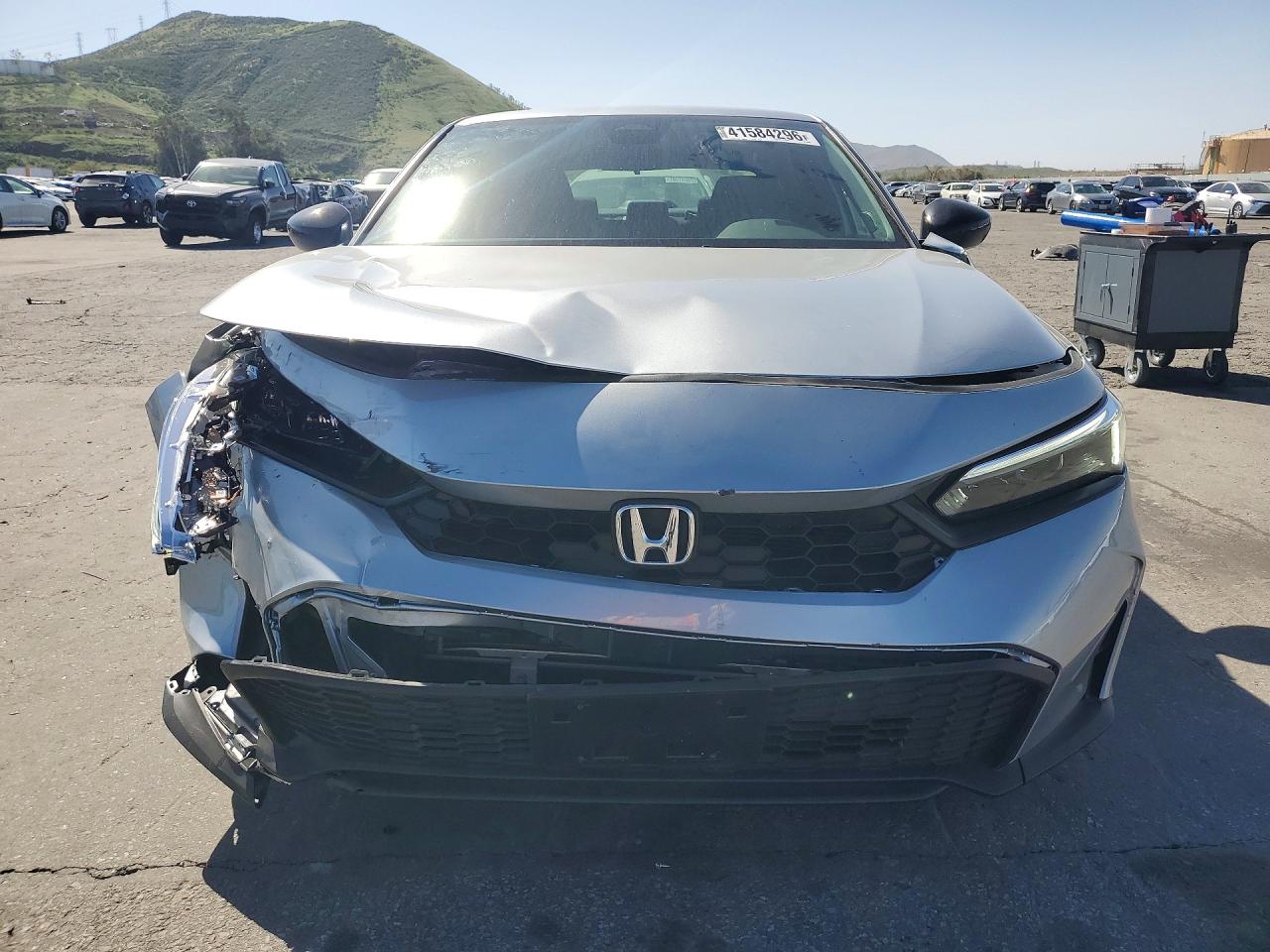 2026 Honda Civic Sport Gray vin: 2HGFE2F57TH533099