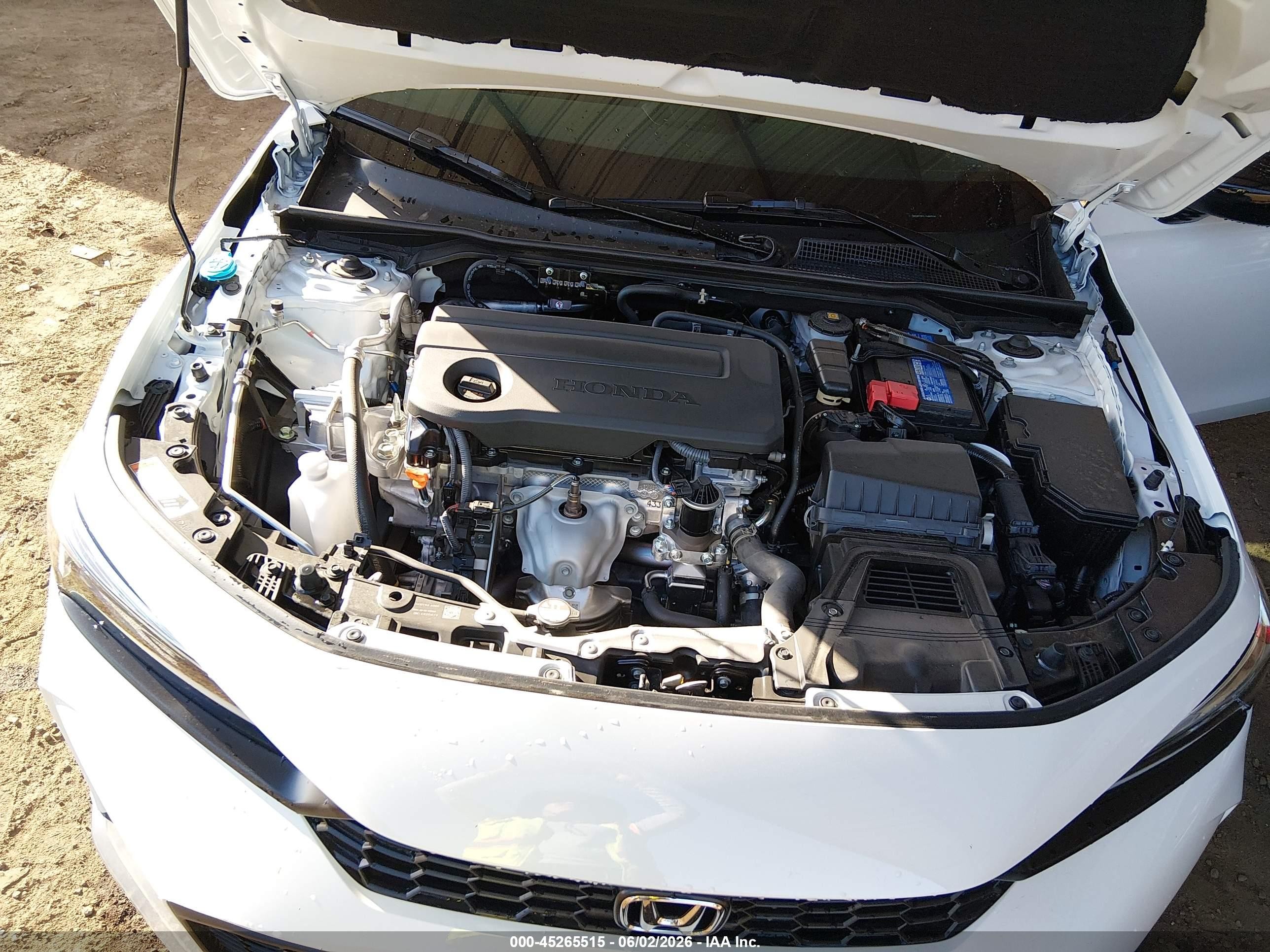 2026 Honda Civic Sport Белый vin: 2HGFE2F57TH562036