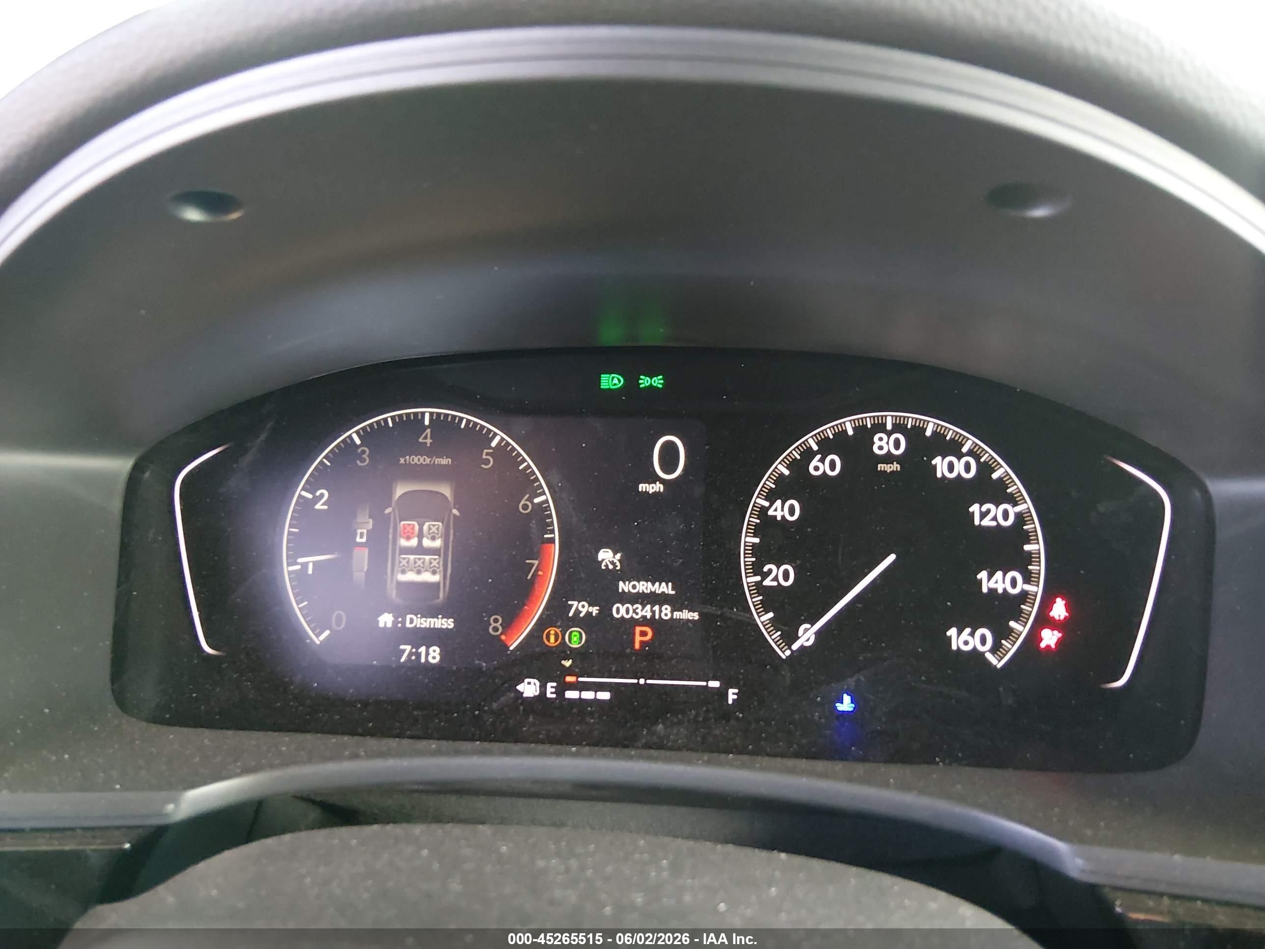 2026 Honda Civic Sport Белый vin: 2HGFE2F57TH562036