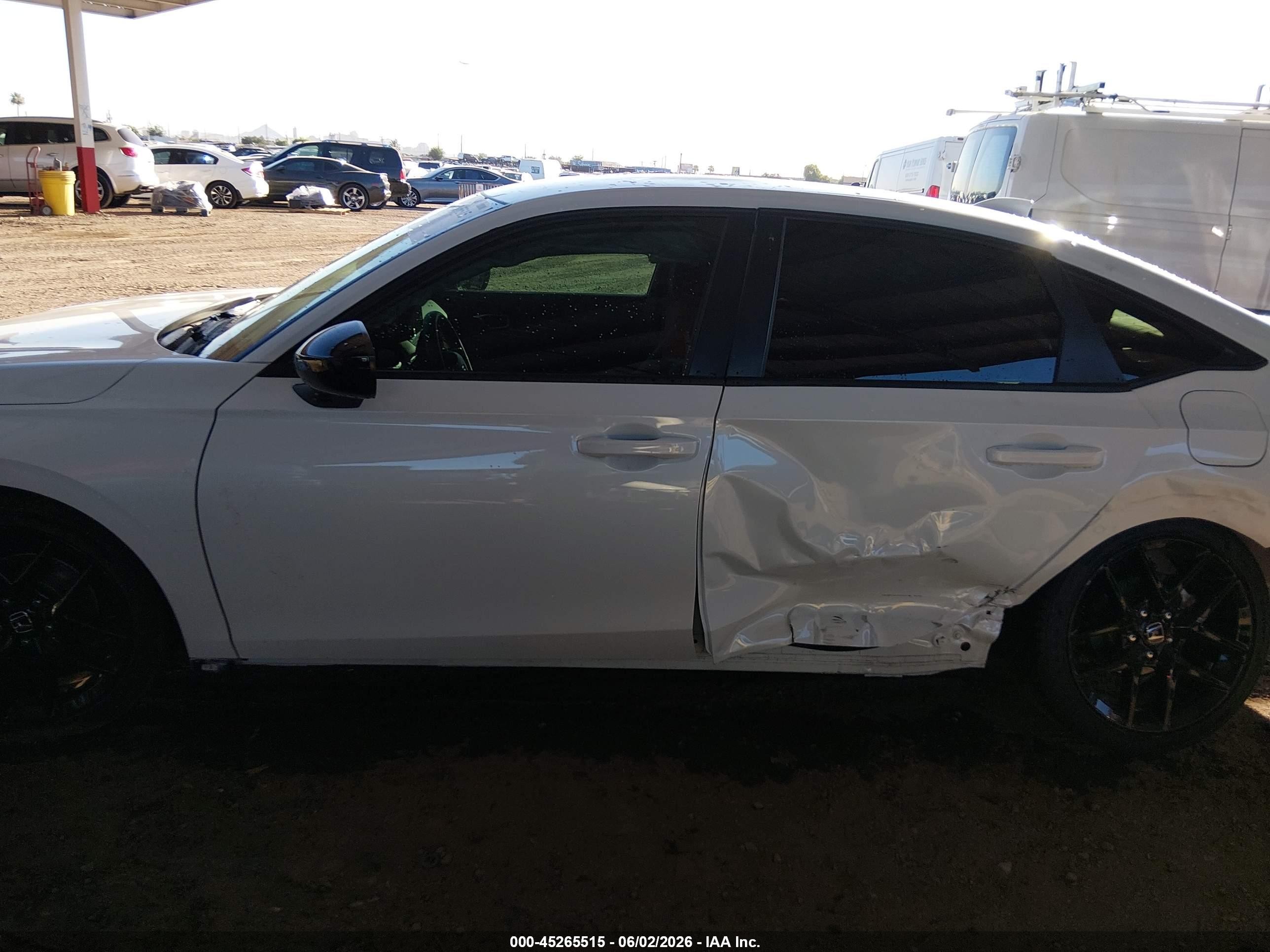 2026 Honda Civic Sport Белый vin: 2HGFE2F57TH562036