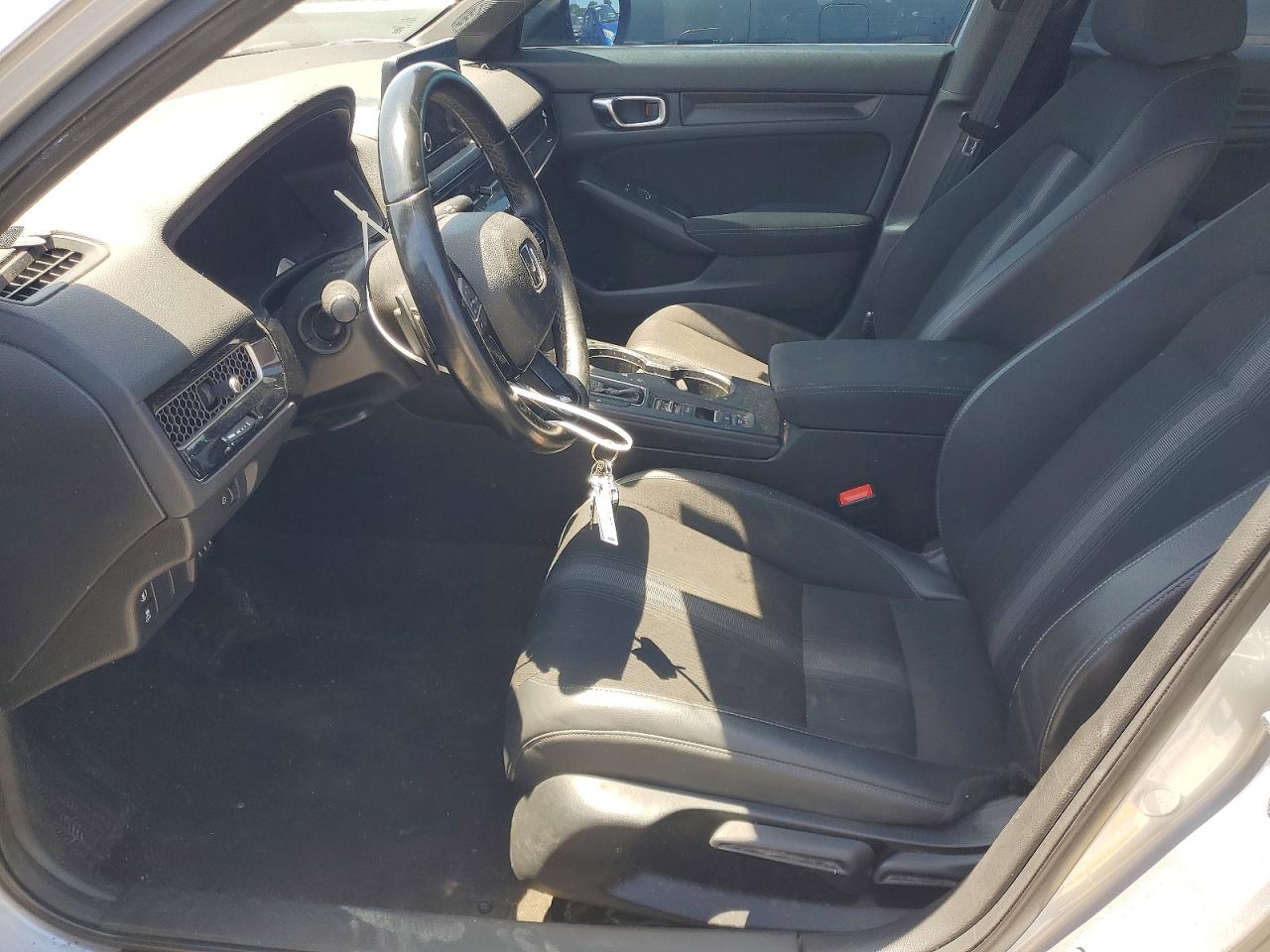 2022 Honda Civic Sport Silver vin: 2HGFE2F58NH559861