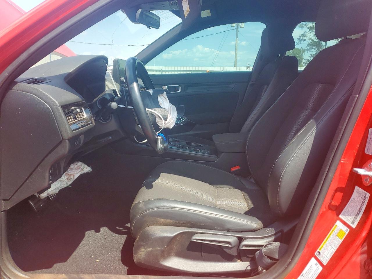 2023 Honda Civic Sport Red vin: 2HGFE2F58PH514874