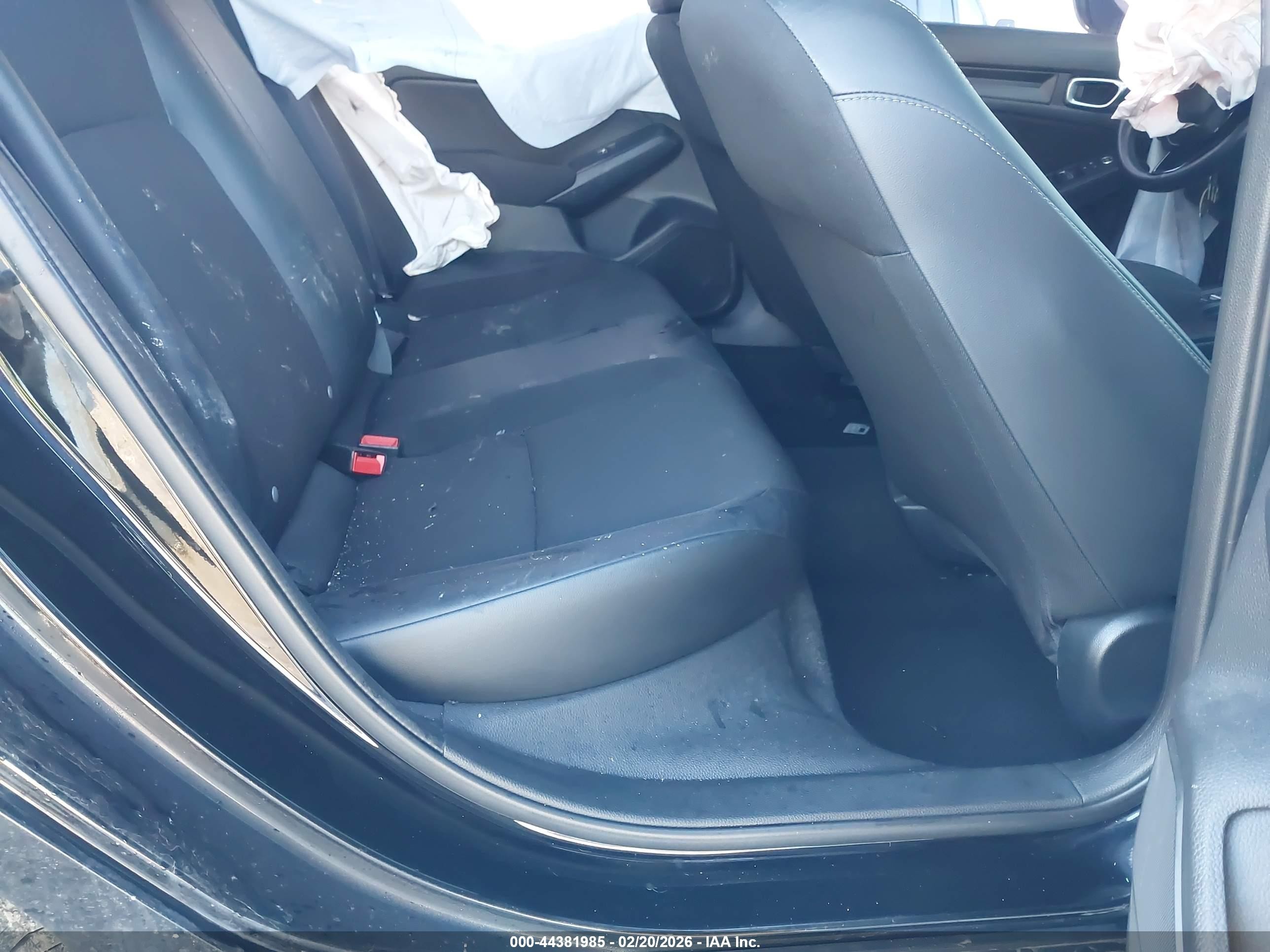 2023 Honda Civic Sport Черный vin: 2HGFE2F58PH530220