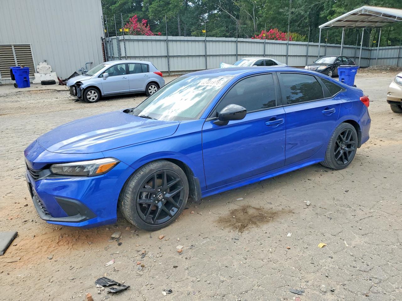 2024 Honda Civic Sport Blue vin: 2HGFE2F58RH569568