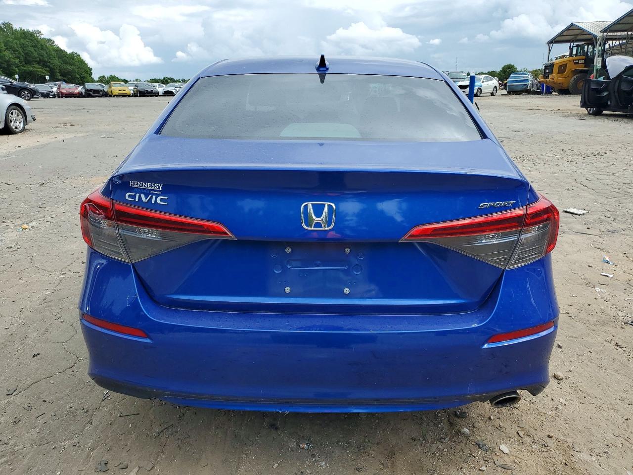 2024 Honda Civic Sport Blue vin: 2HGFE2F58RH569568