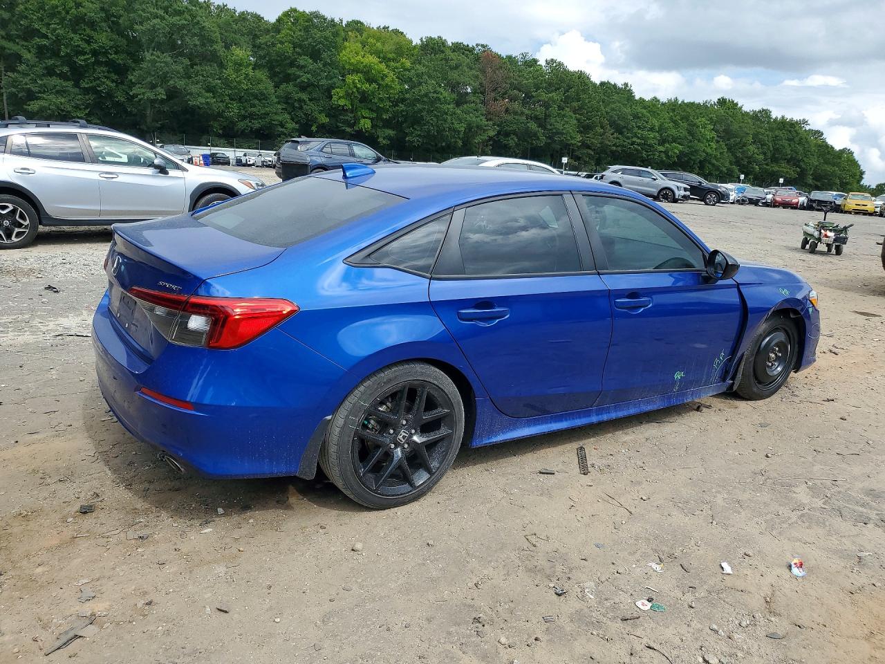2024 Honda Civic Sport Blue vin: 2HGFE2F58RH569568