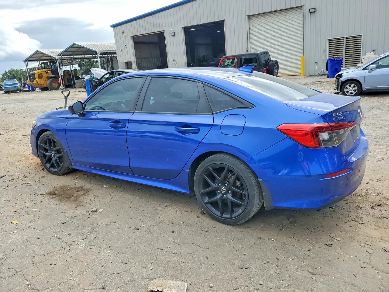 2024 Honda Civic Sport Blue vin: 2HGFE2F58RH569568