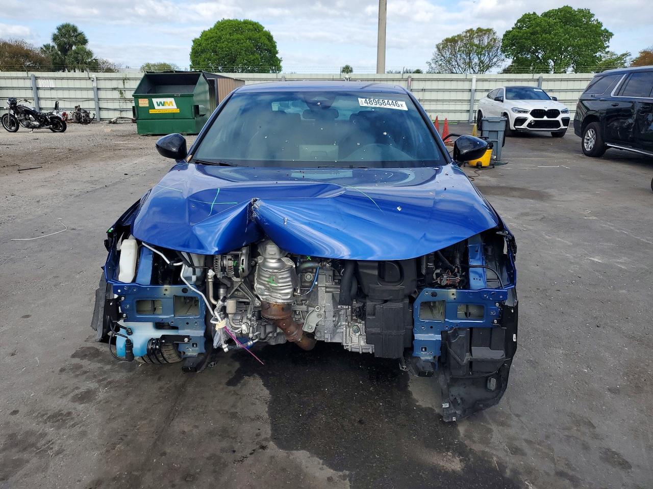 2024 Honda Civic Sport Blue vin: 2HGFE2F58RH576813