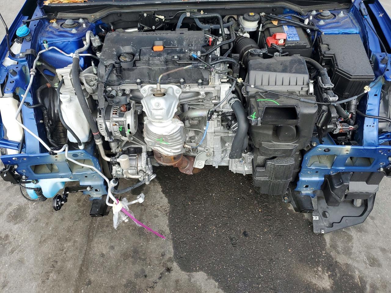 2024 Honda Civic Sport Blue vin: 2HGFE2F58RH576813