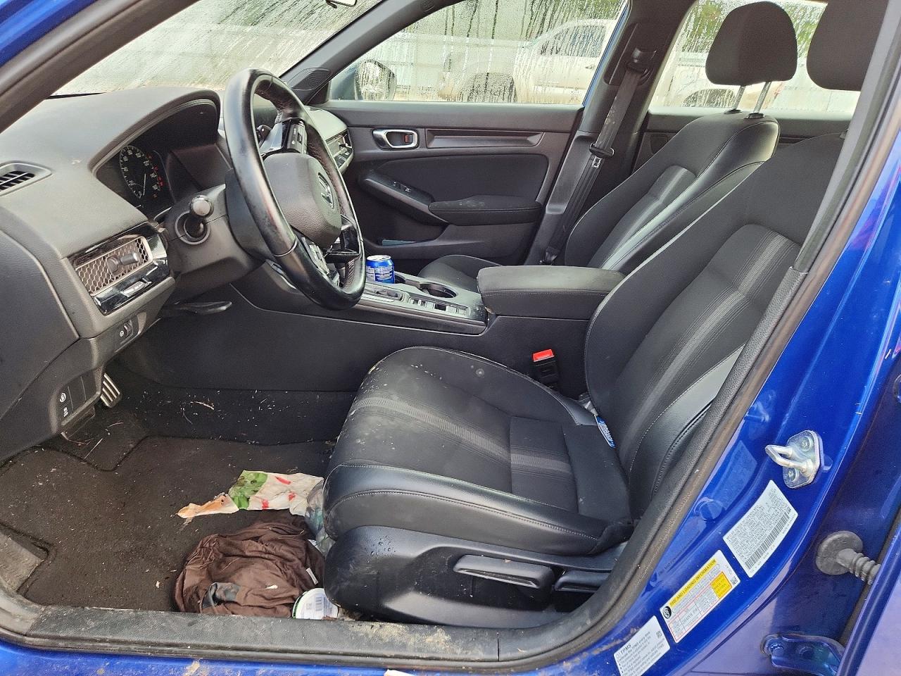 2022 Honda Civic Sport Синий vin: 2HGFE2F59NH535505
