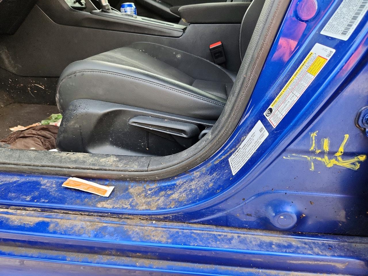 2022 Honda Civic Sport Синий vin: 2HGFE2F59NH535505