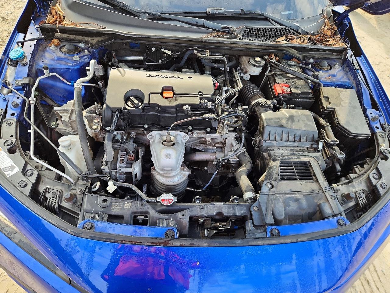 2022 Honda Civic Sport Синий vin: 2HGFE2F59NH535505