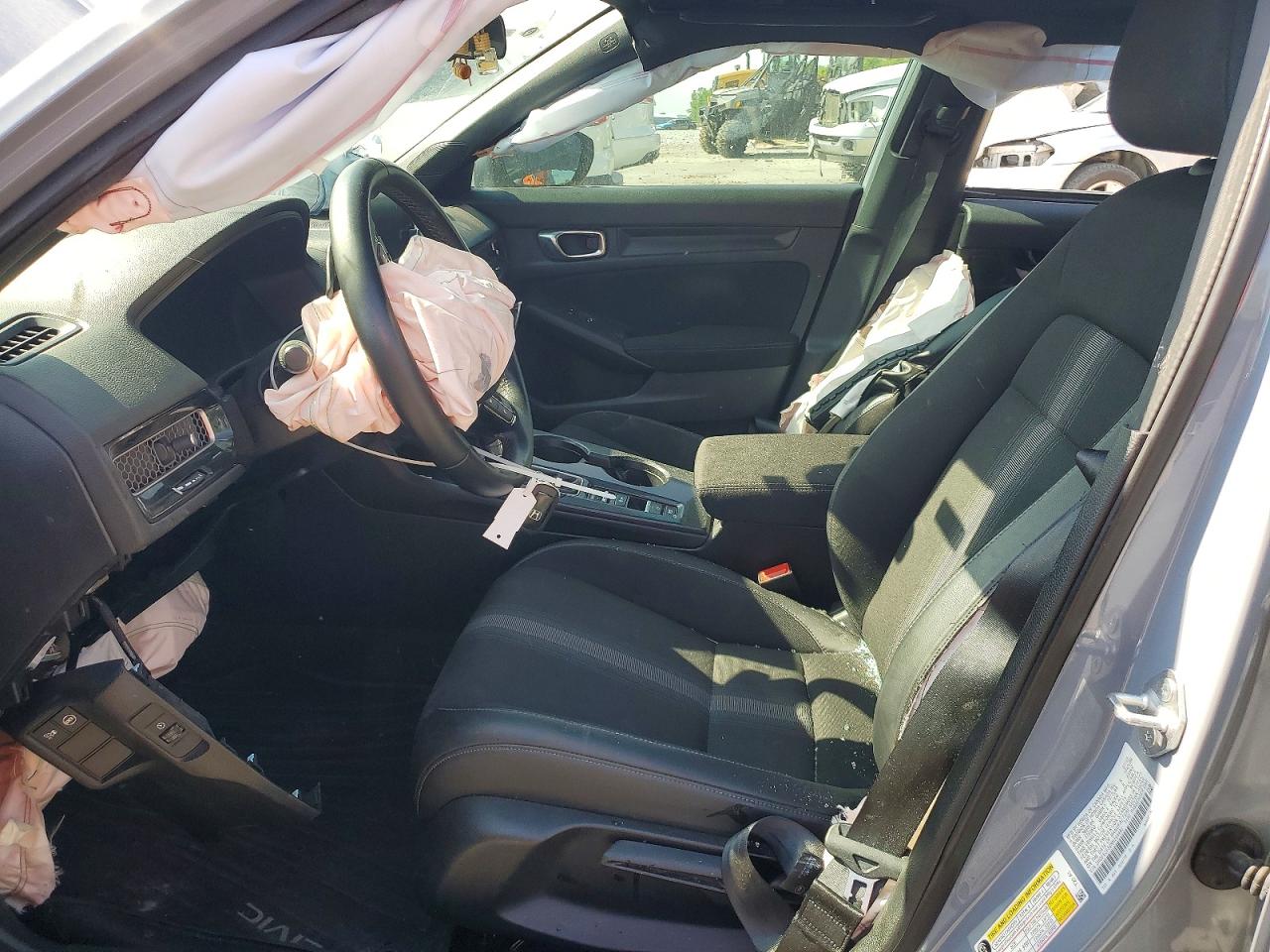 2022 Honda Civic Sport Silver vin: 2HGFE2F59NH594490