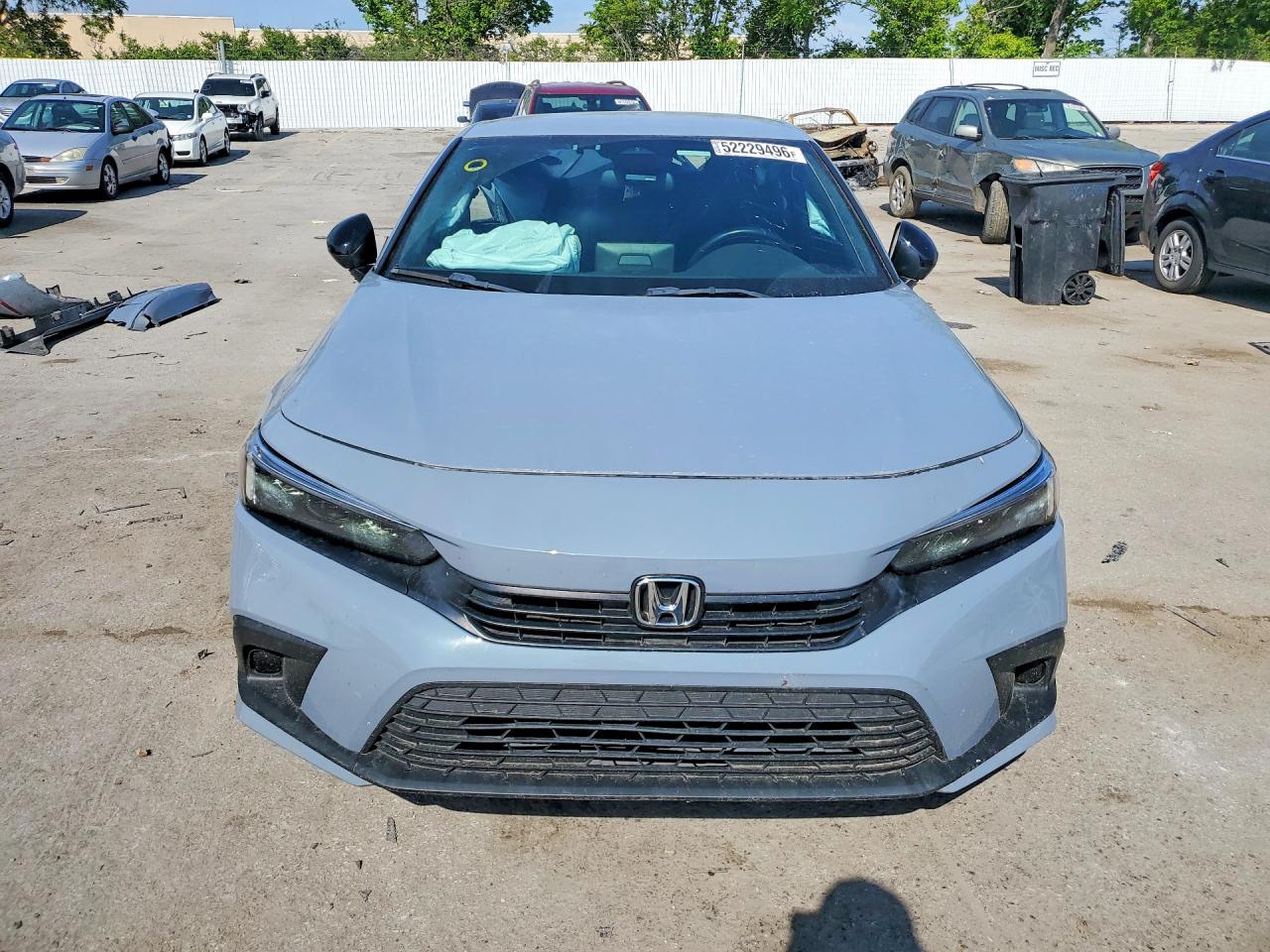 2022 Honda Civic Sport Silver vin: 2HGFE2F59NH594490