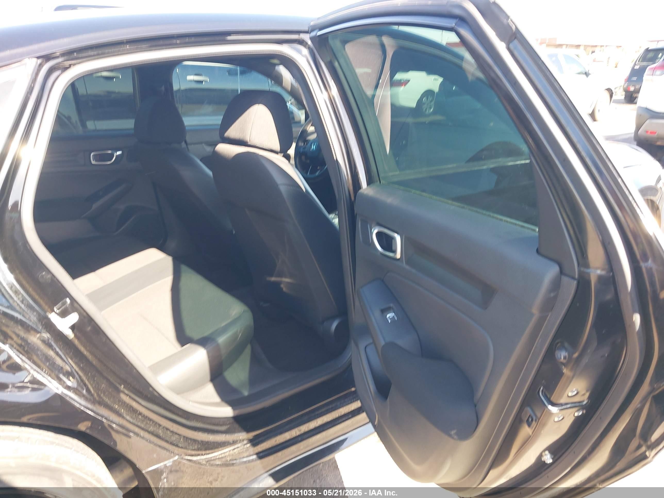2022 Honda Civic Sport Черный vin: 2HGFE2F59NH606847