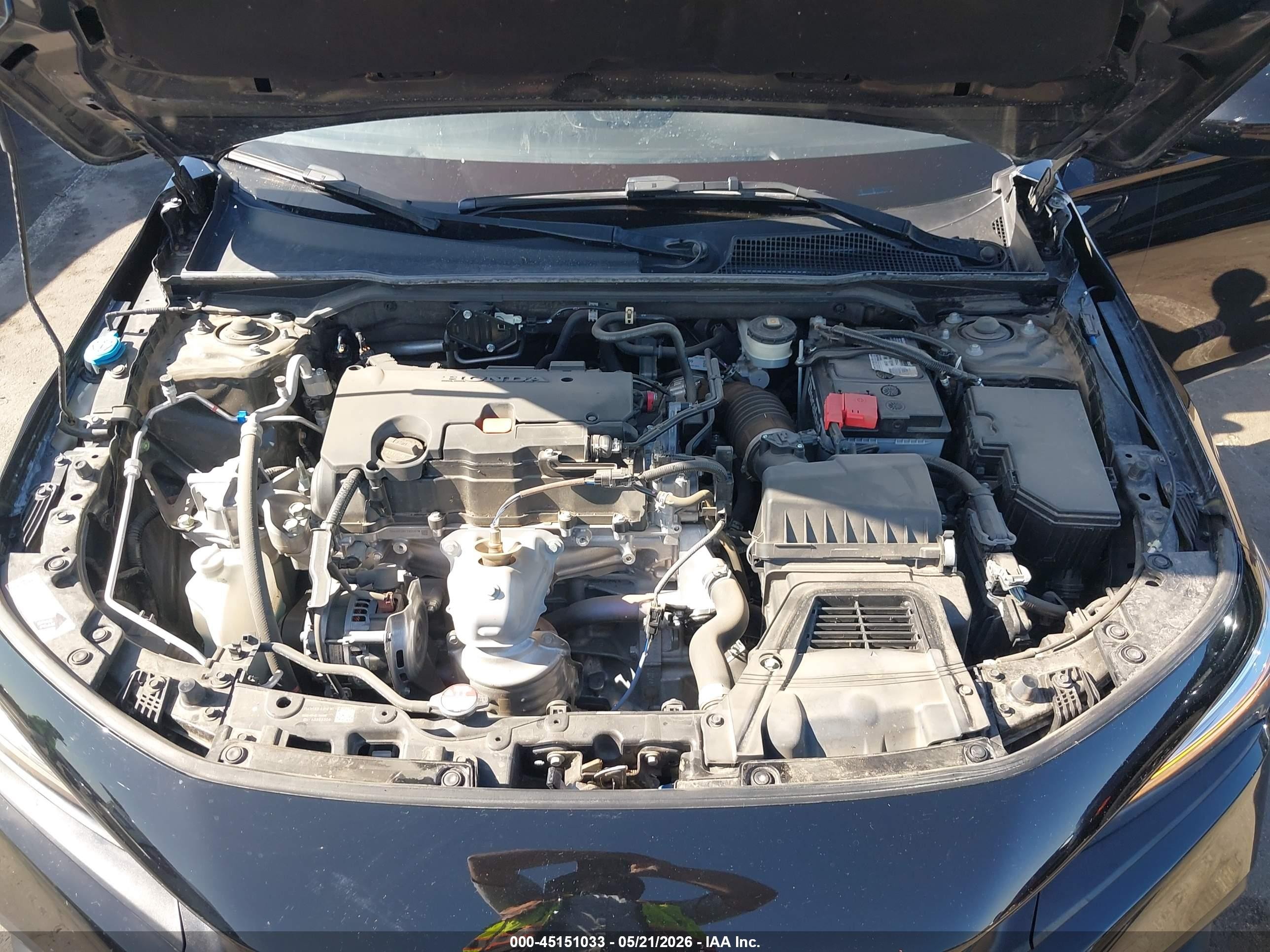 2022 Honda Civic Sport Черный vin: 2HGFE2F59NH606847