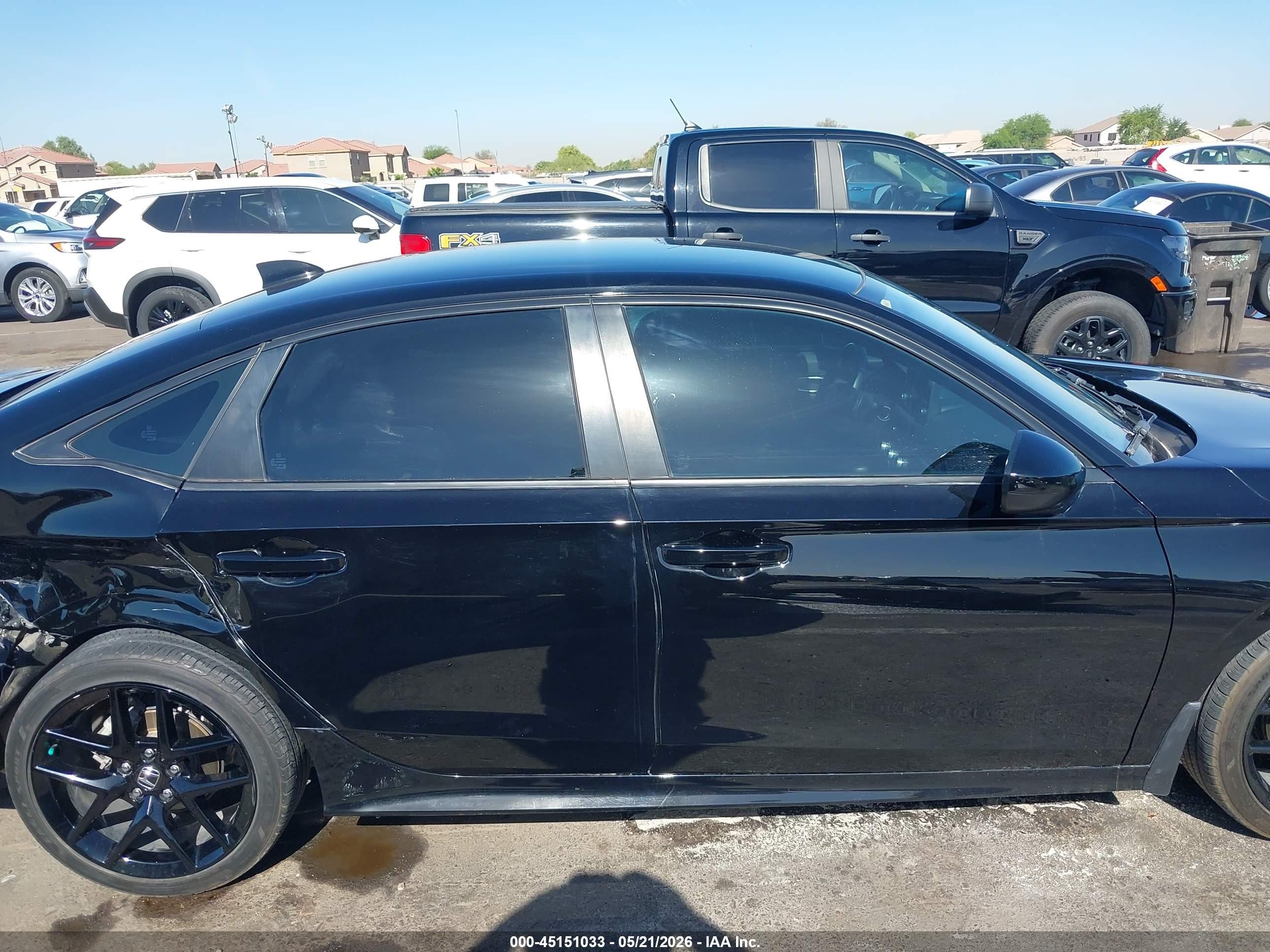 2022 Honda Civic Sport Черный vin: 2HGFE2F59NH606847