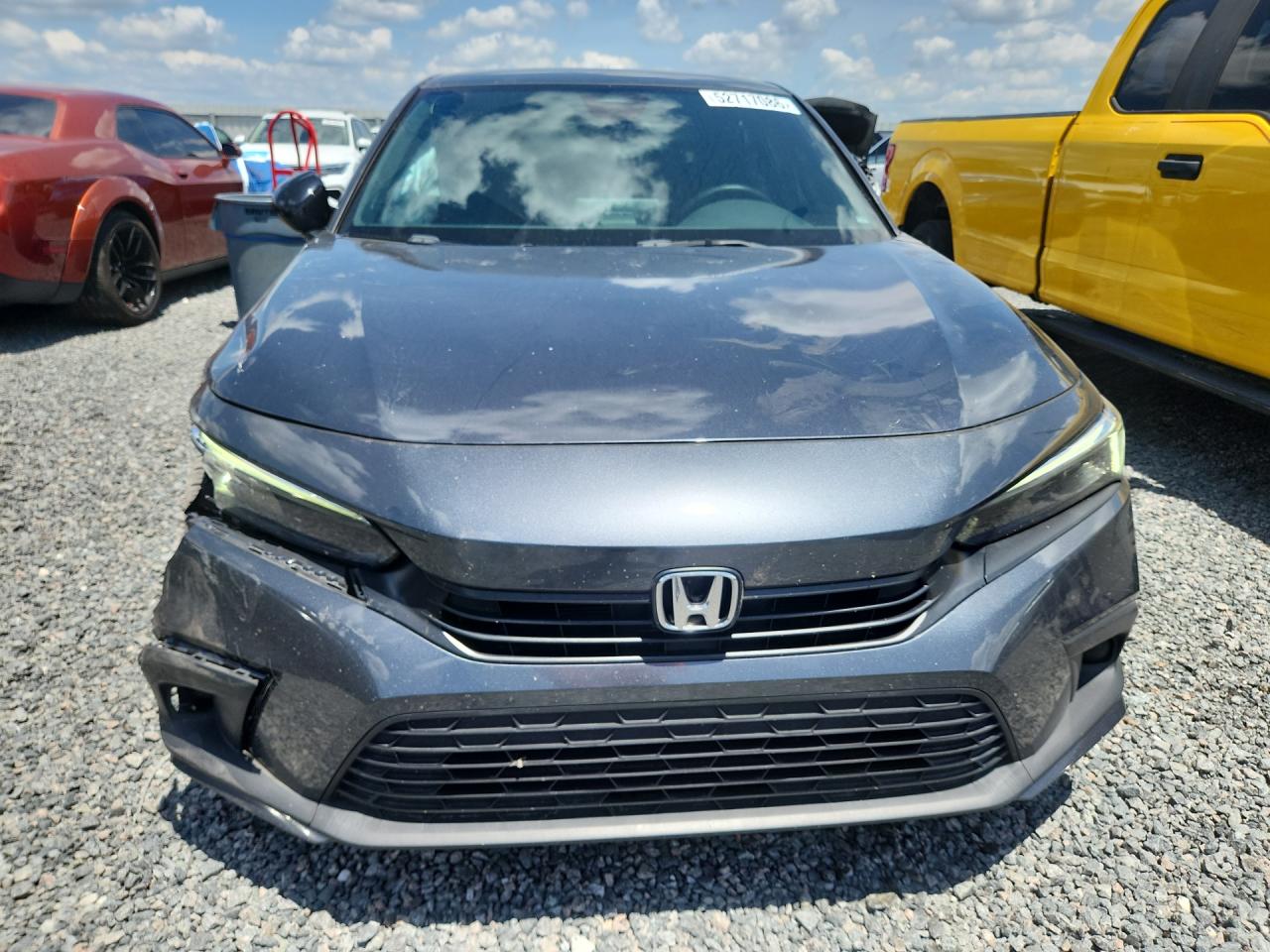 2022 Honda Civic Sport Gray vin: 2HGFE2F59NH607240