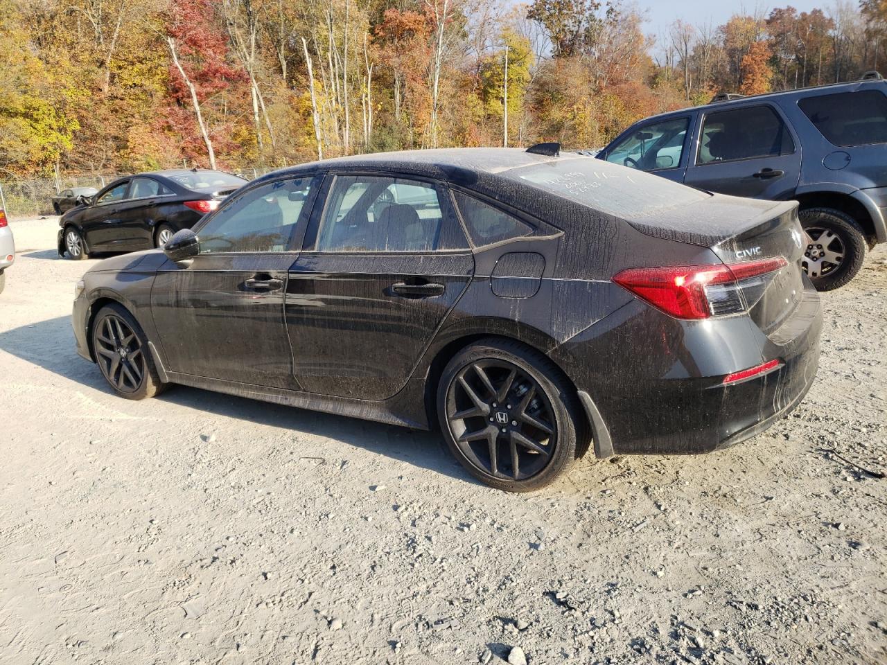 2022 Honda Civic Sport Black vin: 2HGFE2F59NH607755
