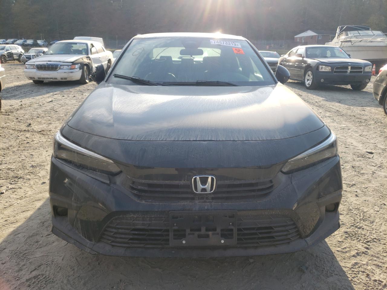 2022 Honda Civic Sport Black vin: 2HGFE2F59NH607755