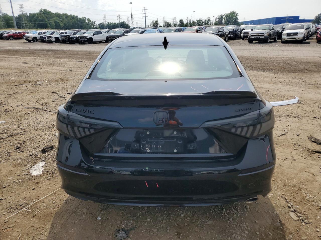 2022 Honda Civic Sport Black vin: 2HGFE2F59NH607755