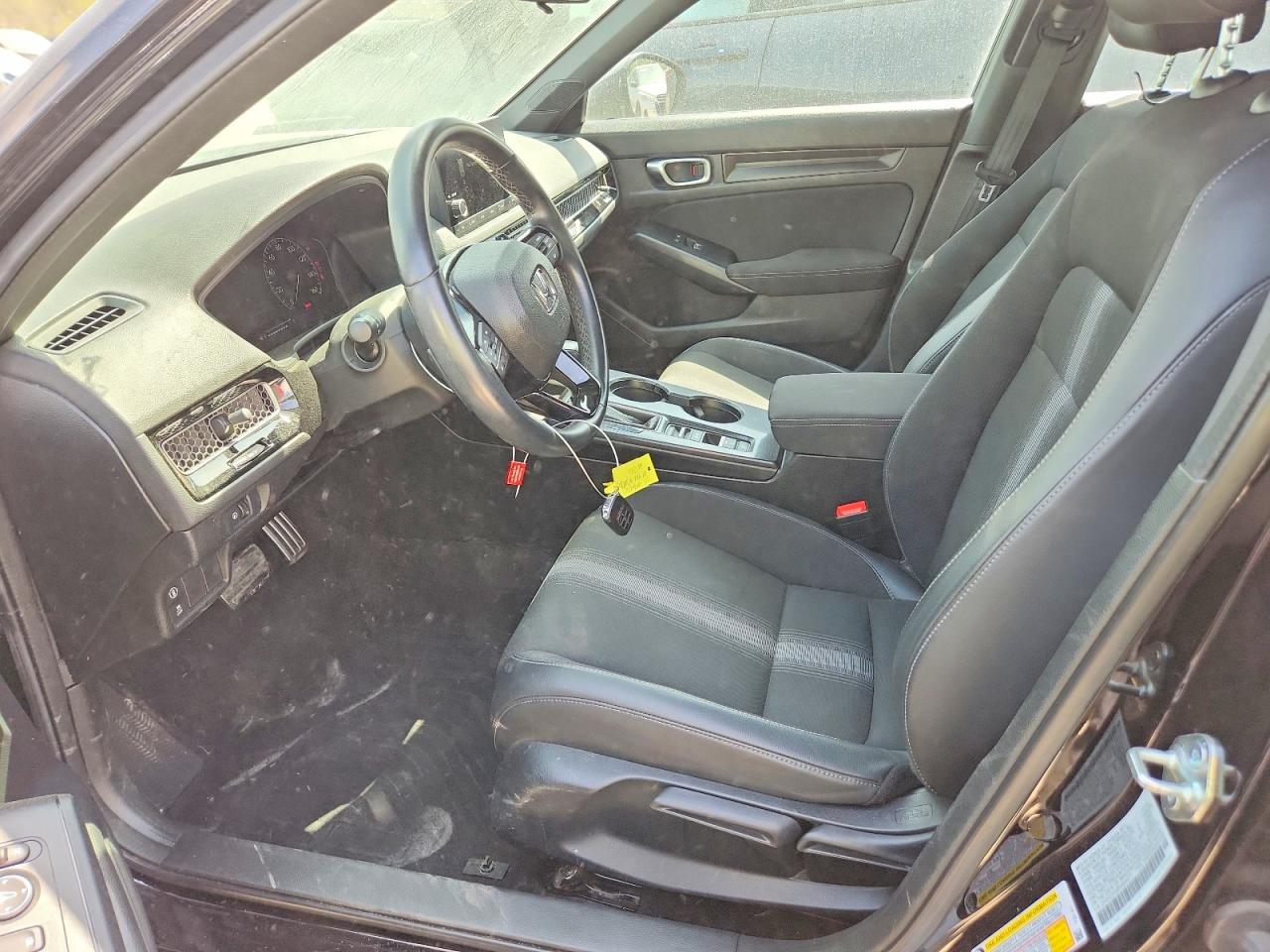 2023 Honda Civic Sport Black vin: 2HGFE2F59PH524877