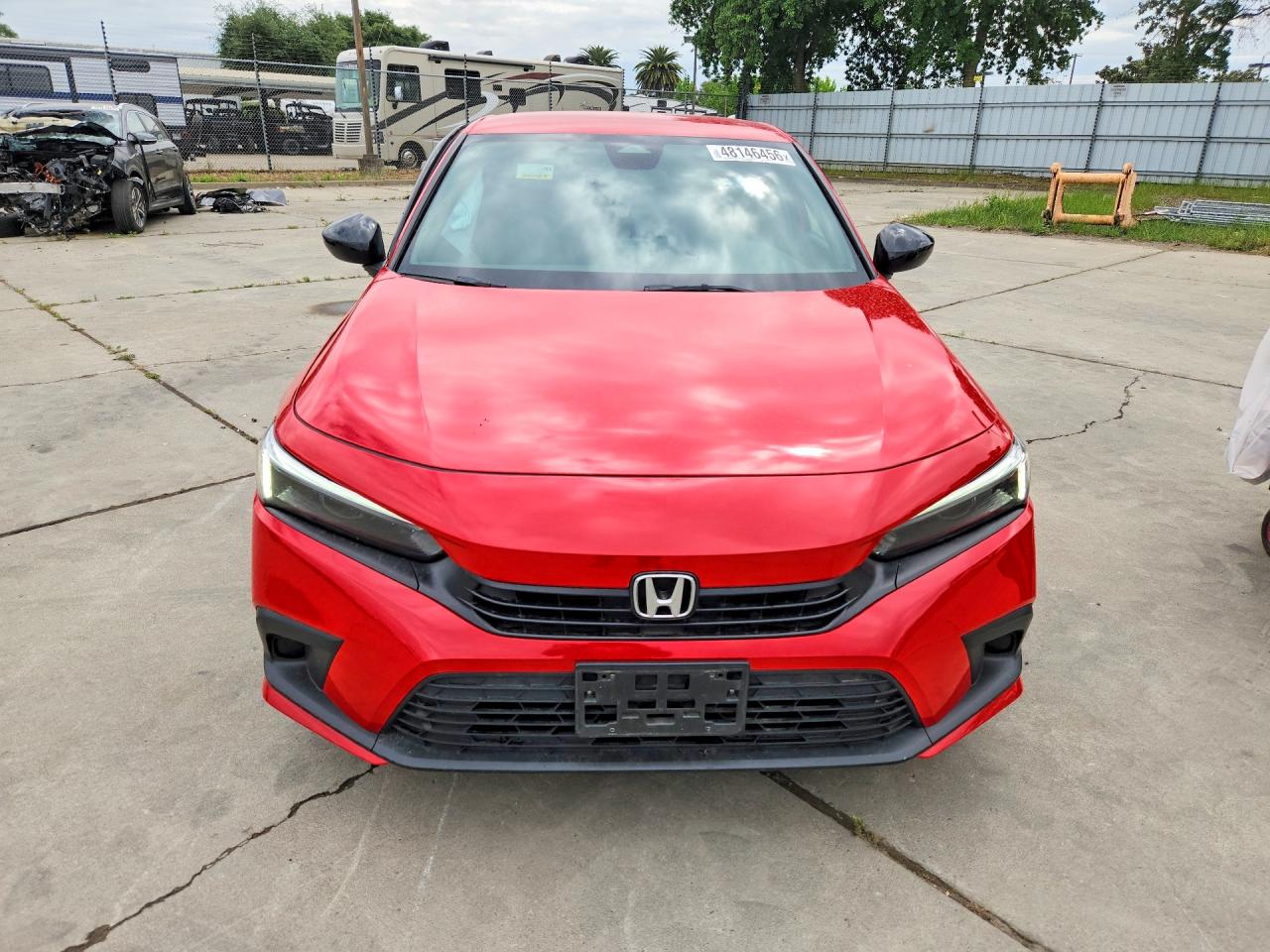 2024 Honda Civic Sport Red vin: 2HGFE2F59RH575010