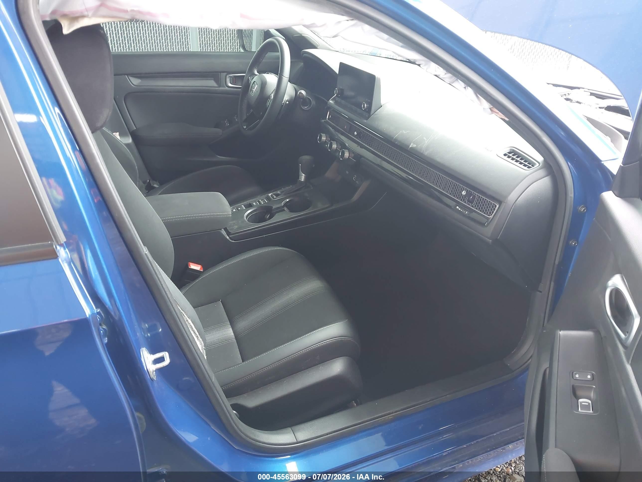 2024 Honda Civic Sport Dark Blue vin: 2HGFE2F59RH576996