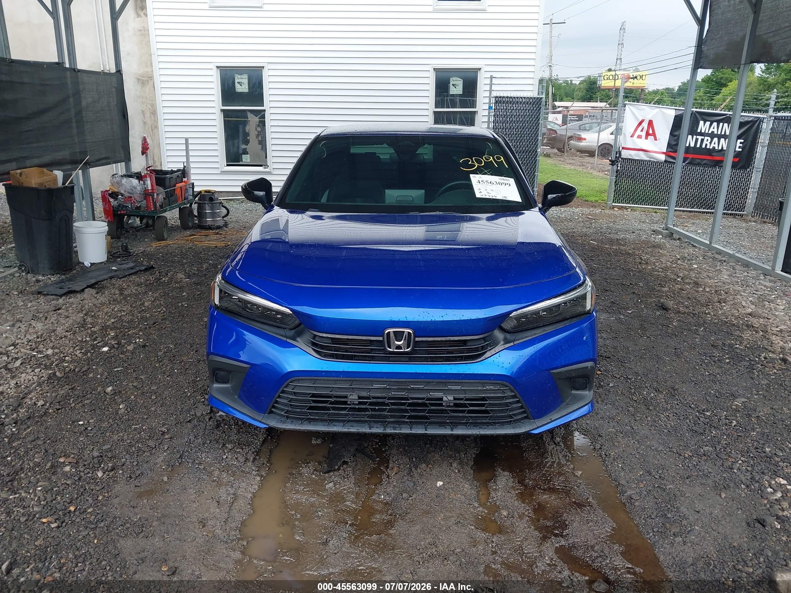 2024 Honda Civic Sport Dark Blue vin: 2HGFE2F59RH576996