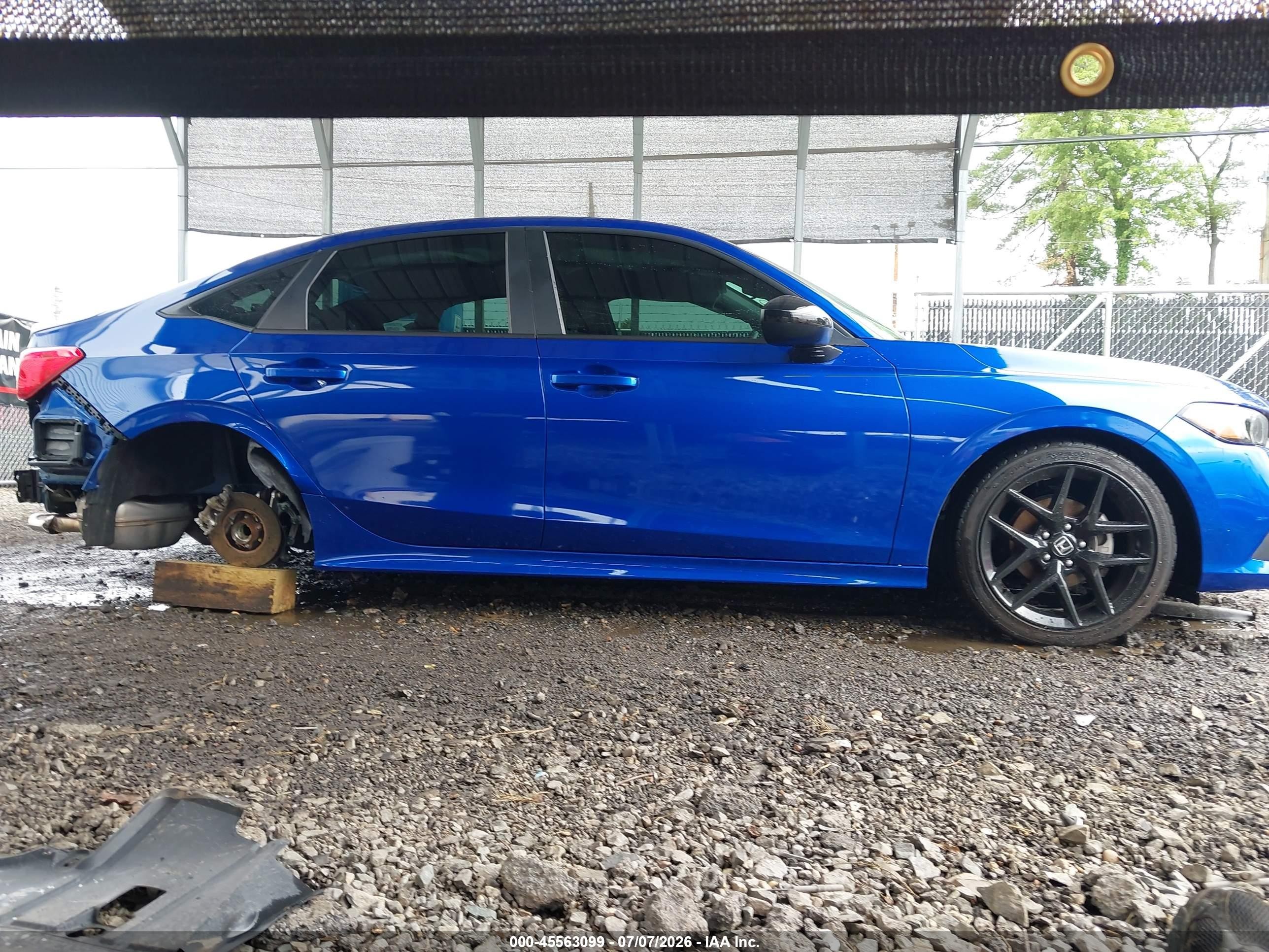 2024 Honda Civic Sport Dark Blue vin: 2HGFE2F59RH576996