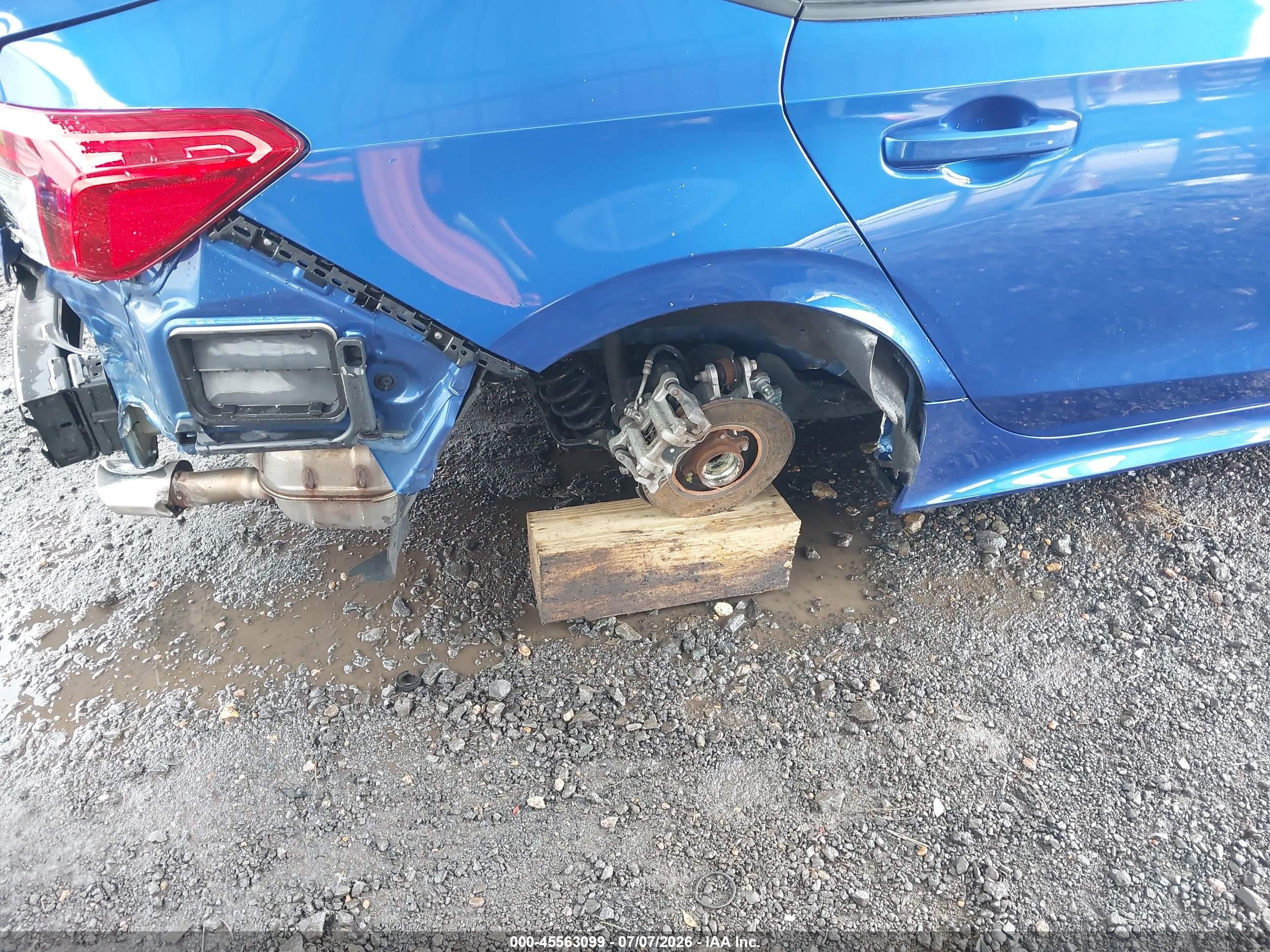 2024 Honda Civic Sport Dark Blue vin: 2HGFE2F59RH576996