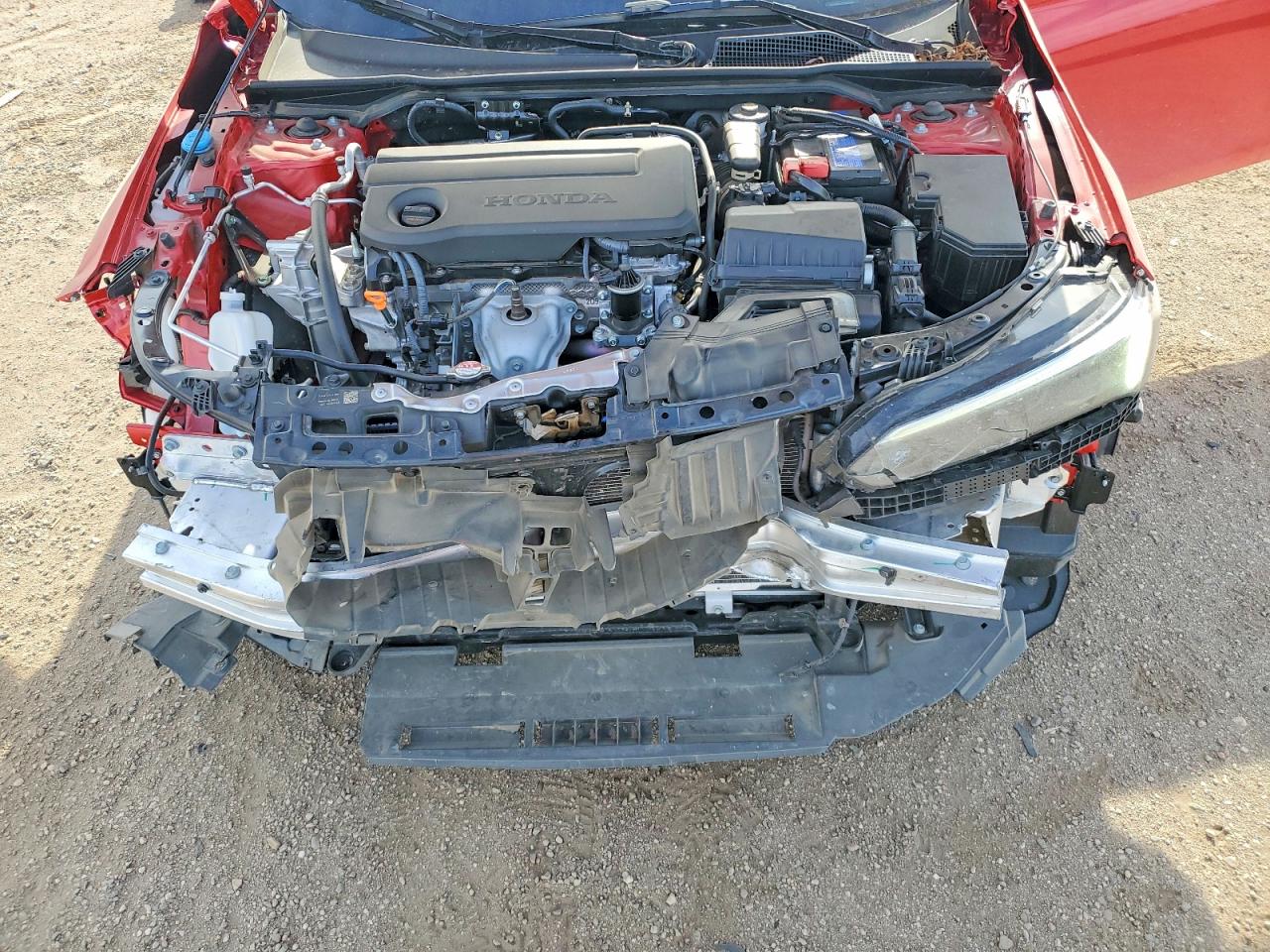 2026 Honda Civic Sport Red vin: 2HGFE2F59TH500296