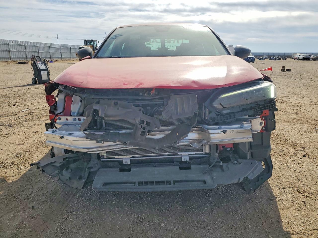2026 Honda Civic Sport Red vin: 2HGFE2F59TH500296