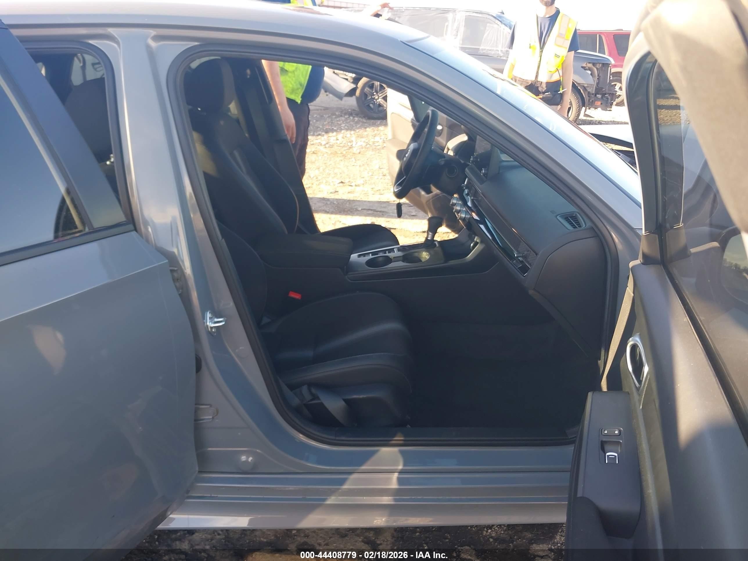 2026 Honda Civic Sport Gray vin: 2HGFE2F59TH502582